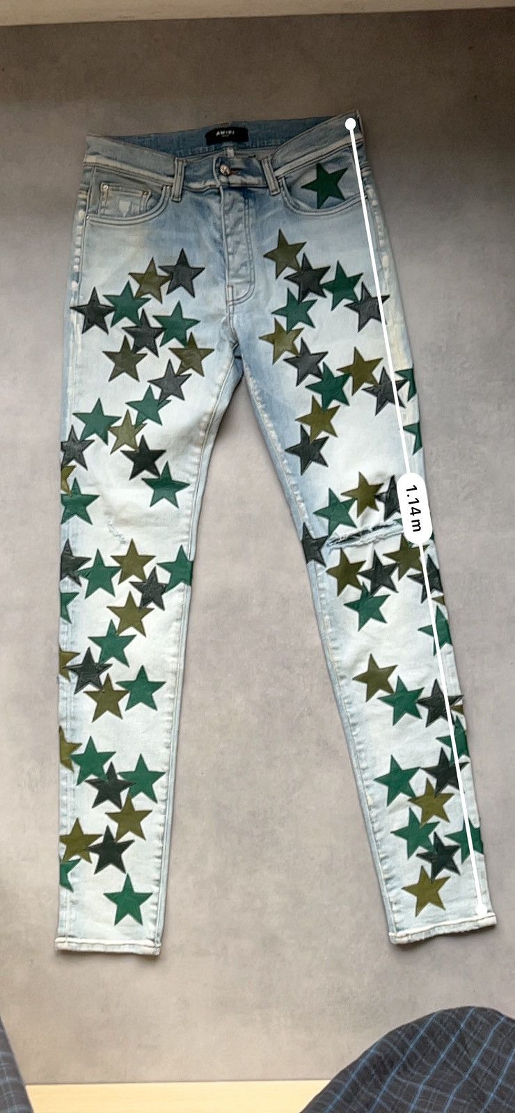 Amiri Amiri x Chemist Stars Skinny Jeans Size US 32 / EU 48 - 4 Thumbnail