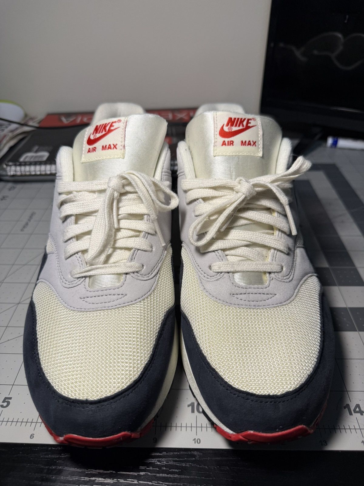 Nike Nike Air Force 1 ‘86 OG gold Obsidian Size US 12 / EU 45 - 2 Thumbnail
