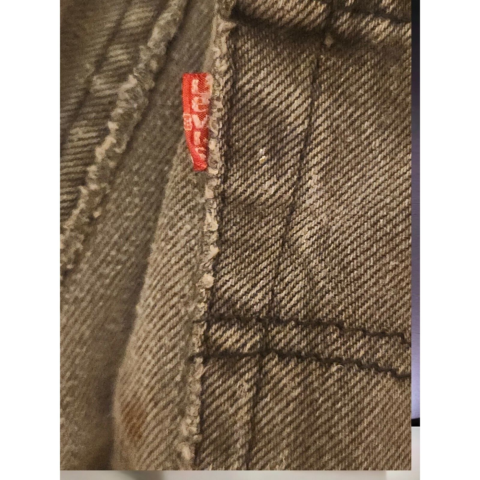 Levi's Levis 501 80S Vtg Distressed Jeans Button Fly Mens 32x32 Bla Size US 32 / EU 48 - 5 Thumbnail