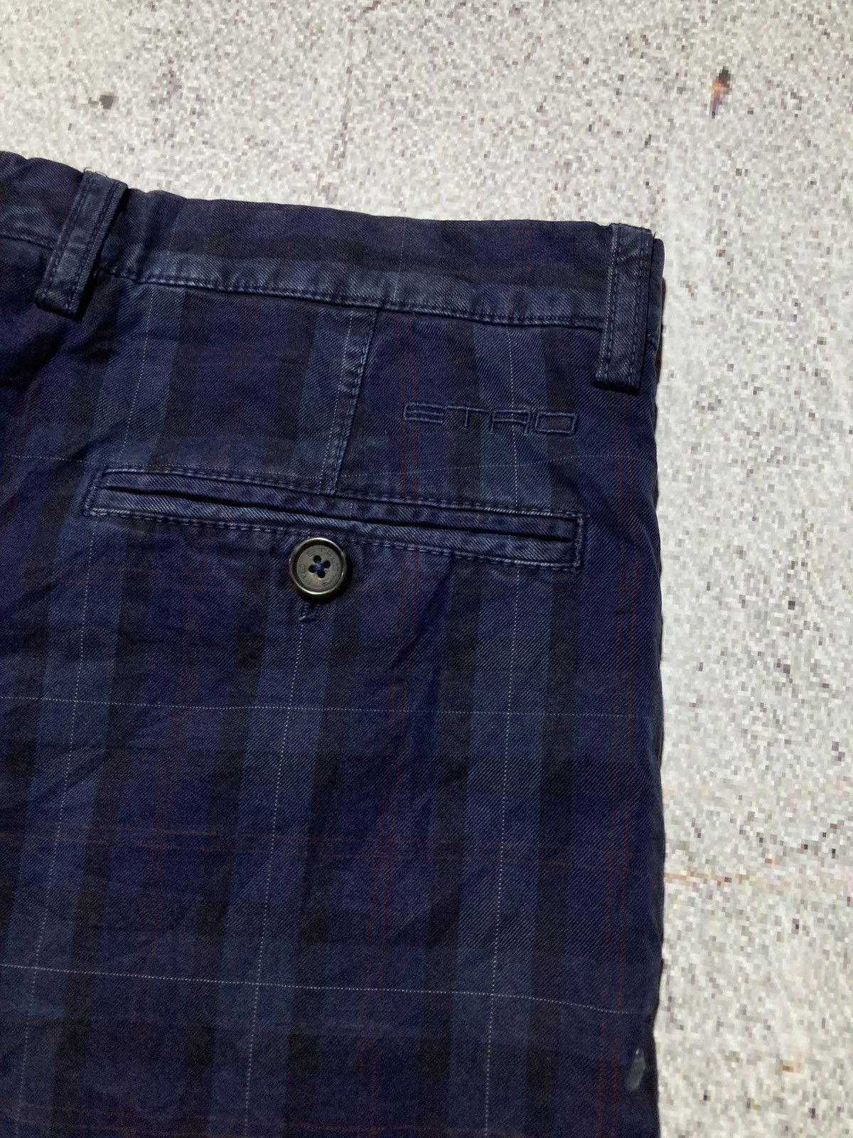 Etro 🇮🇹 Etro Made In Italy Casual Tartan Plaid Pants Luxury Size US 30 / EU 46 - 14 Thumbnail