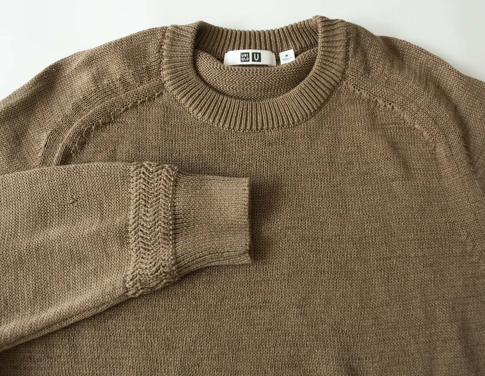 Lemaire × Uniqlo Uniqlo x Lemaire Sweater Polyester /Cotton Size M Brown Size US M / EU 48-50 / 2 - 2 Thumbnail