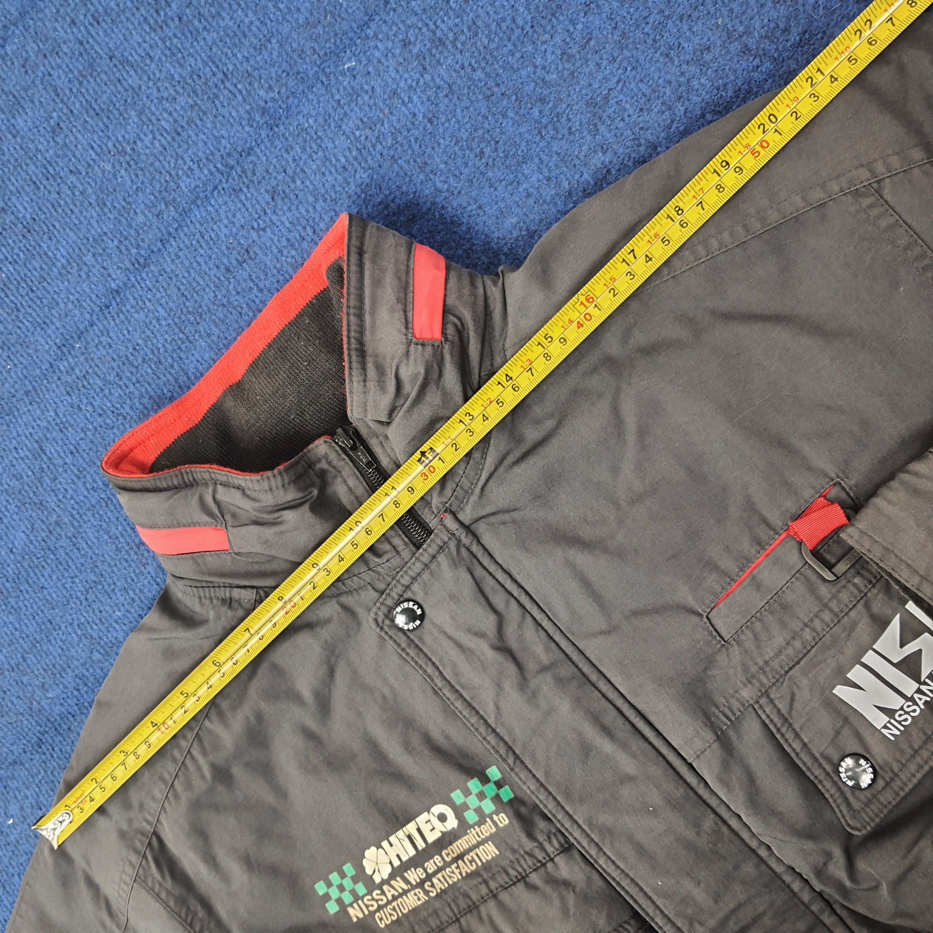 Japanese Brand Vintage Nissan Red Stage Custom Nismo Logo Jacket C263N27 Size US L / EU 52-54 / 3 - 13 Thumbnail