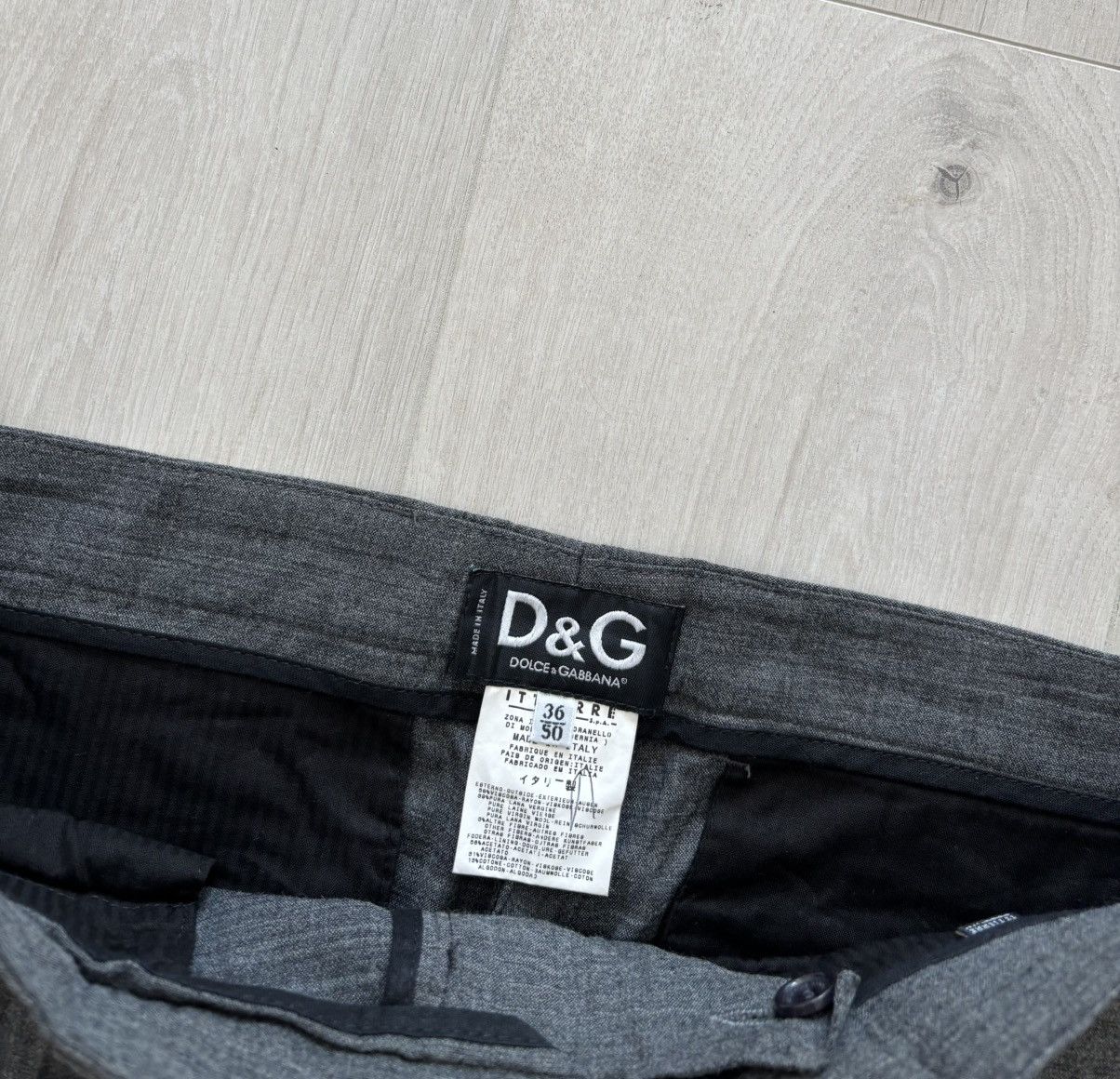 Dolce & Gabbana Dolce Gabbana Wool Casual Pants Size US 32 / EU 48 - 4 Thumbnail
