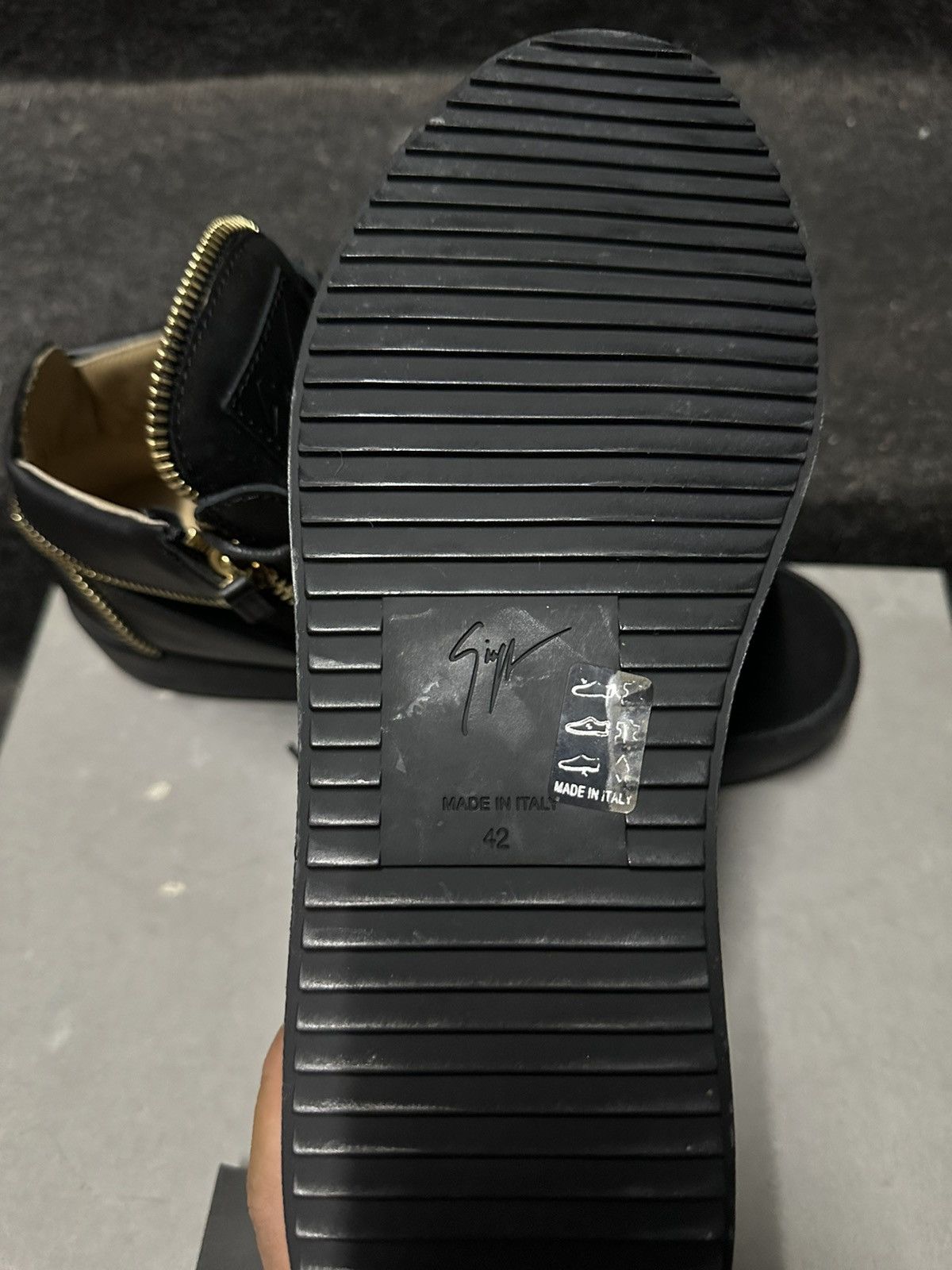 Giuseppe Zanotti Giuseppe Zanotti Mid Top Zipper Size US 9 / EU 42 - 9 Thumbnail