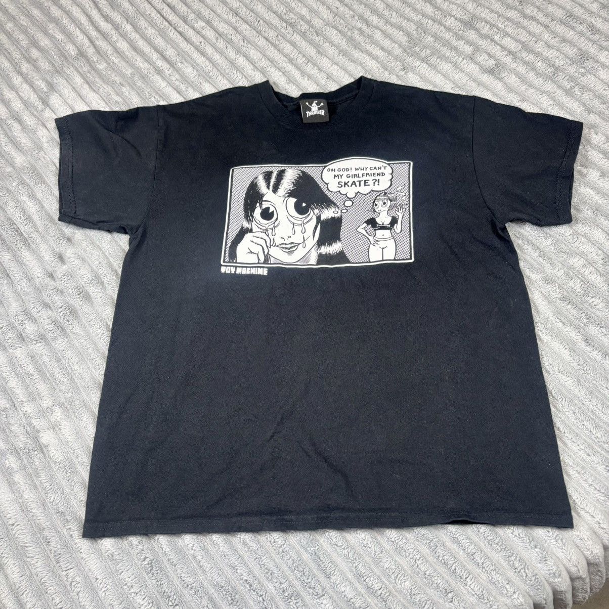Thrasher Thrasher Toy Machine Toy Girlfriend Tee (Black) men’s size L Size US L / EU 52-54 / 3 - 1 Thumbnail