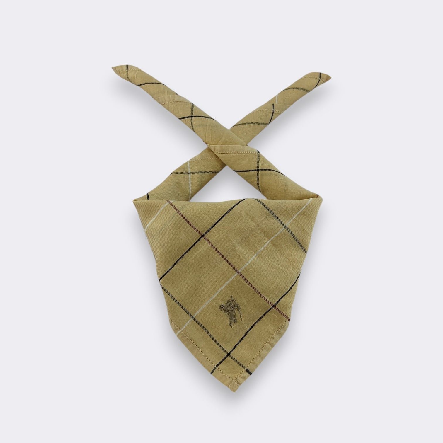Burberry Vintage Burberry Handkerchief Neckerchief Bandana H004E Size ONE SIZE - 1 Thumbnail