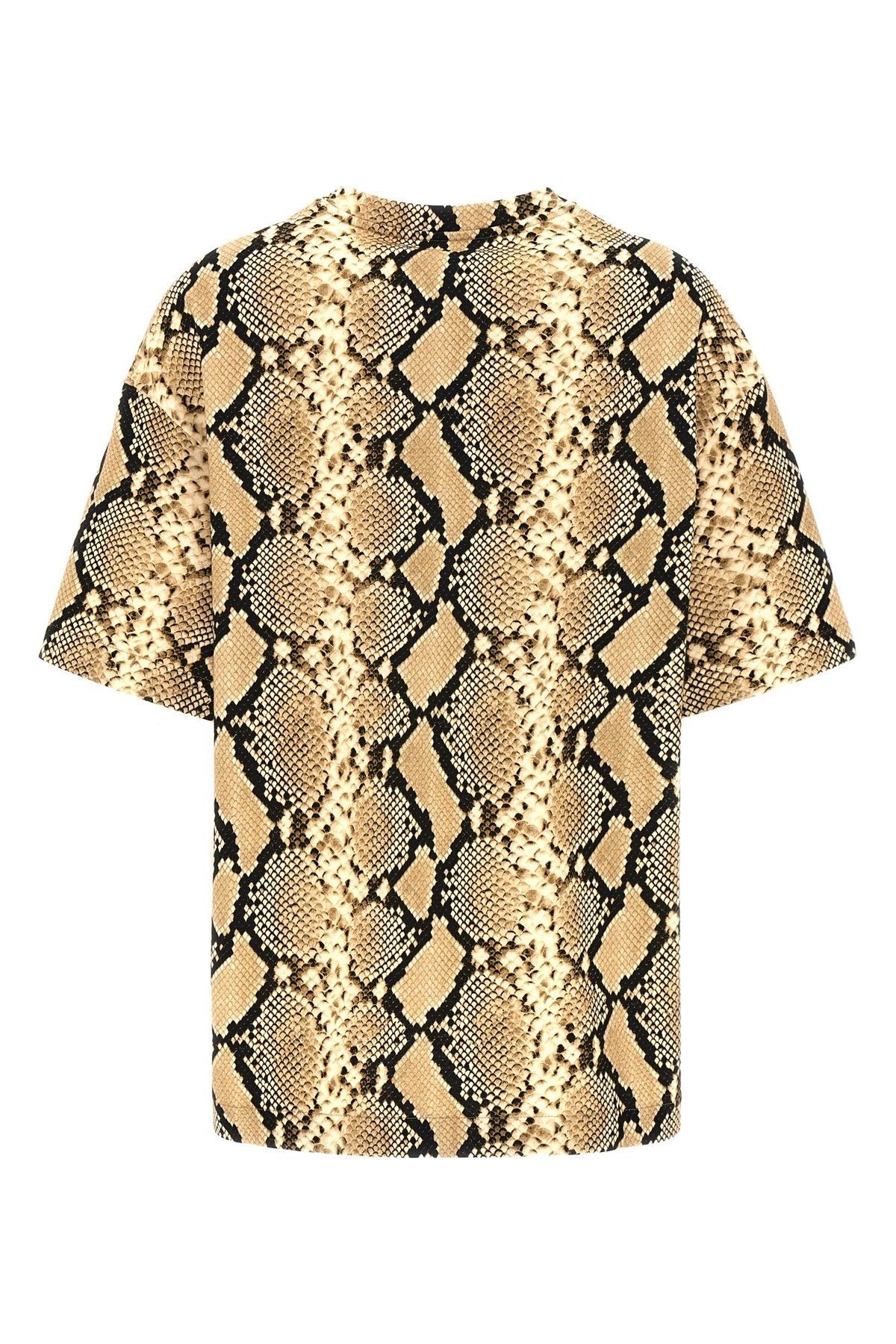 Jil Sander o1mt1gz0625 Printed T-Shirt in Multicolor Size L / US 10 / IT 46 - 3 Thumbnail