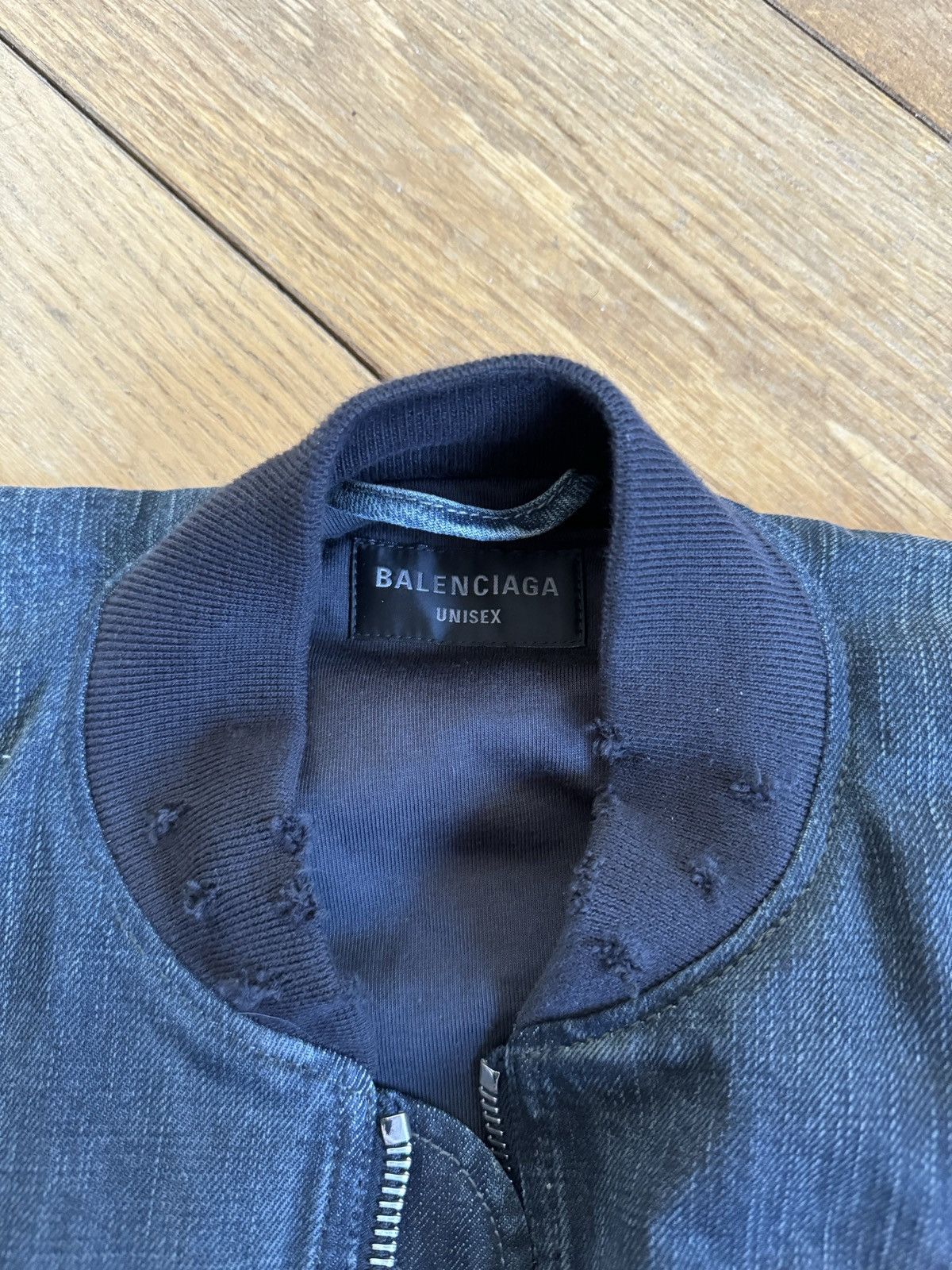 Balenciaga Balenciaga 25SS destroyed bomber Size US M / EU 48-50 / 2 - 5 Thumbnail
