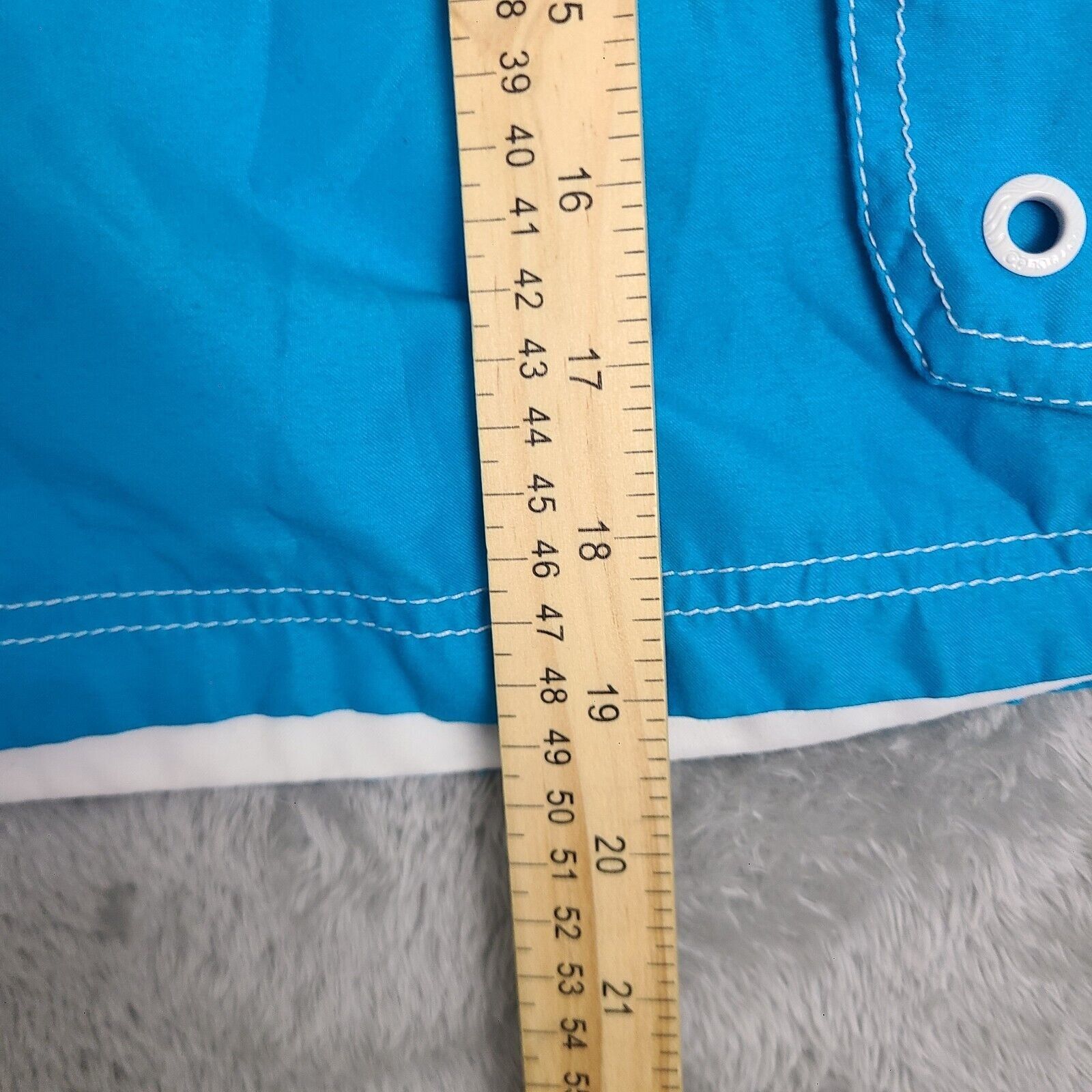 Ocean Pacific Ocean Pacific Mens Swim Trunks Blue Size L (36-38) Cargo Sty Size US 36 / EU 52 - 6 Thumbnail
