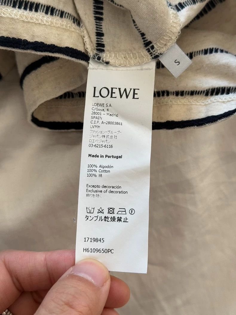 Loewe LOEWE Classic striped T-shirt Size S / US 4 / IT 40 - 6 Thumbnail