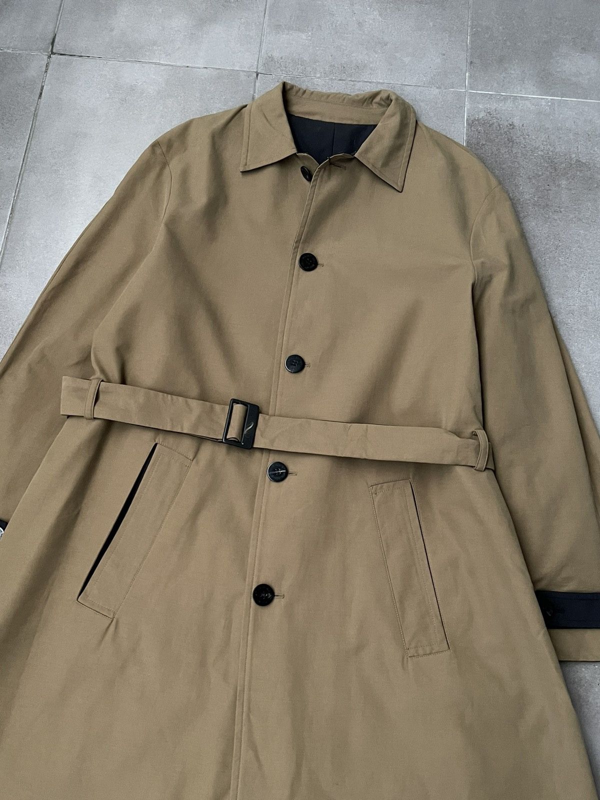Neil Barrett !DS! AW23 Neil Barrett Minimalist Reversible Trench Coat Size US M / EU 48-50 / 2 - 10 Thumbnail