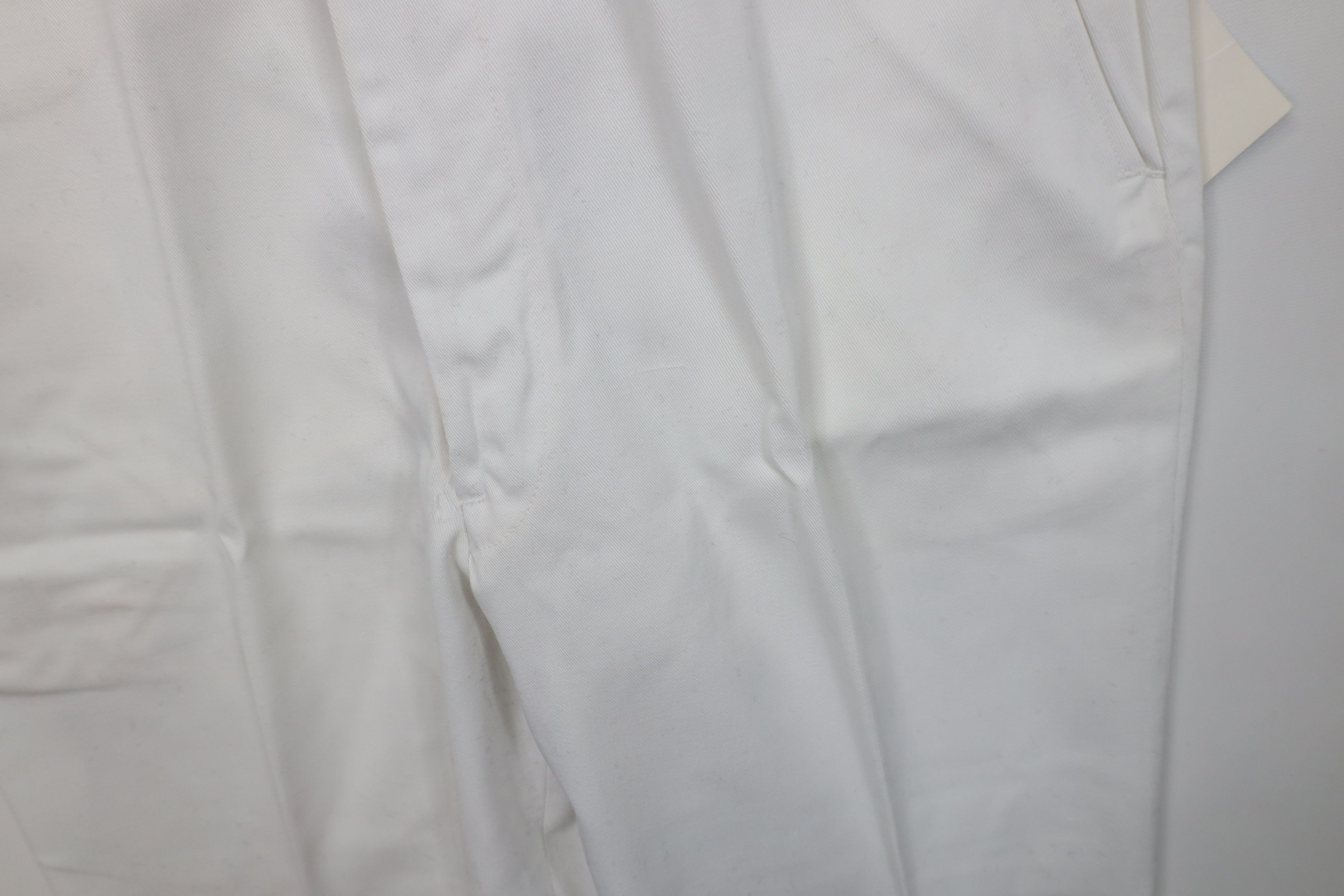 Big Mac Deadstock Vintage 60s 70s Big Mac Mechanic Pants White USA Size US 33 - 7 Thumbnail