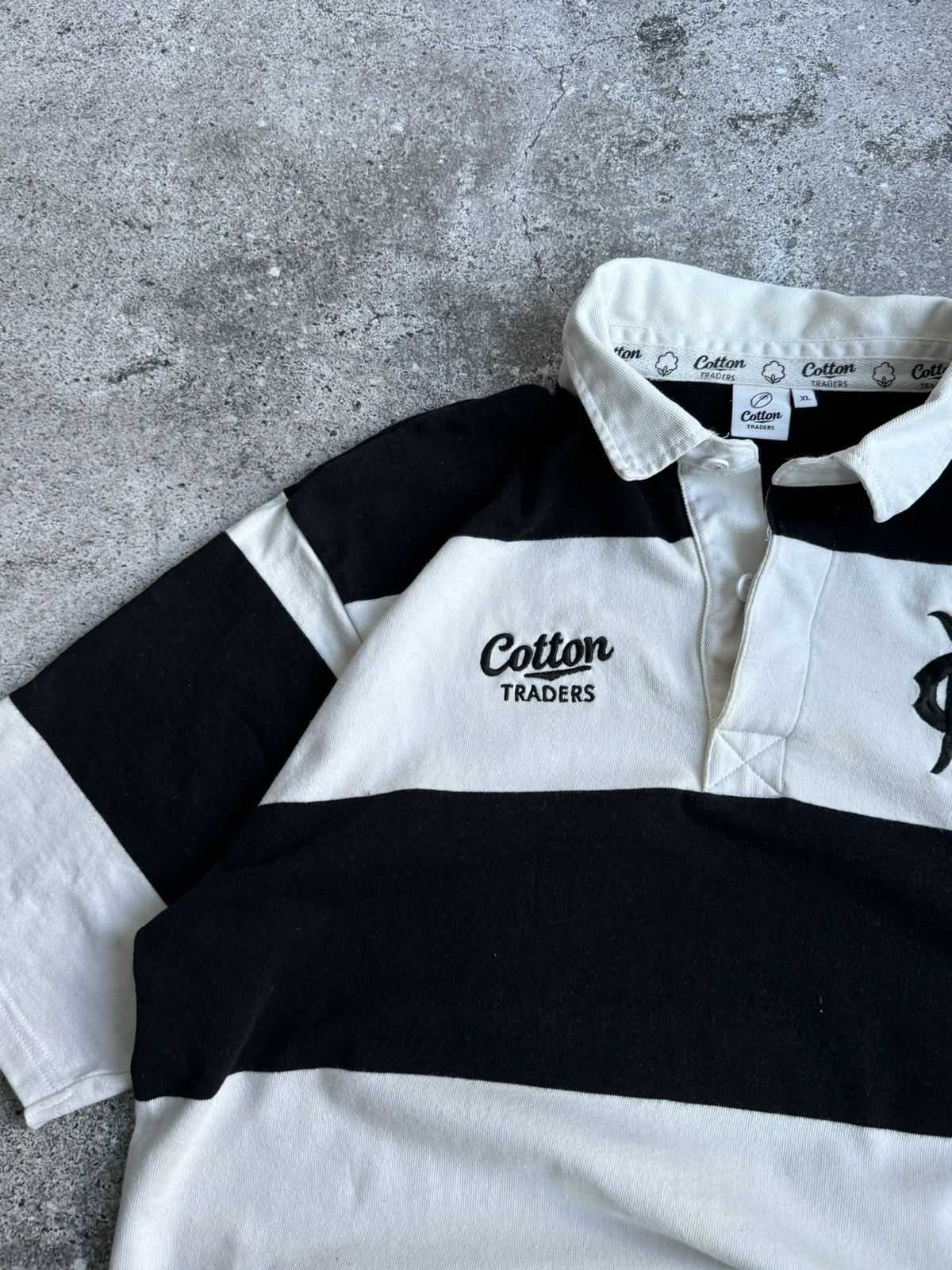 Cotton Traders × Vintage VintageBarbarians 09/10 Home Rugby Shirt Cotton Traders X Size US XL / EU 56 / 4 - 3 Thumbnail