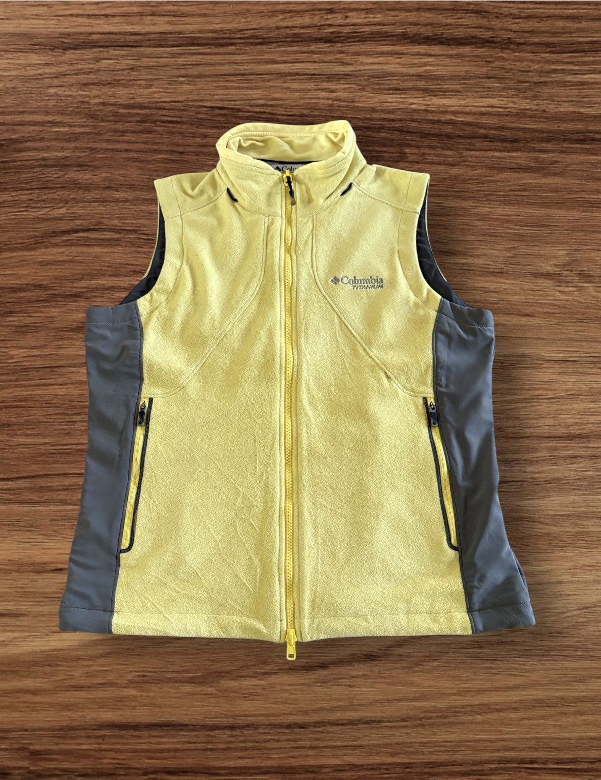 Vintage Colombia TITANIUM Fleece Vest