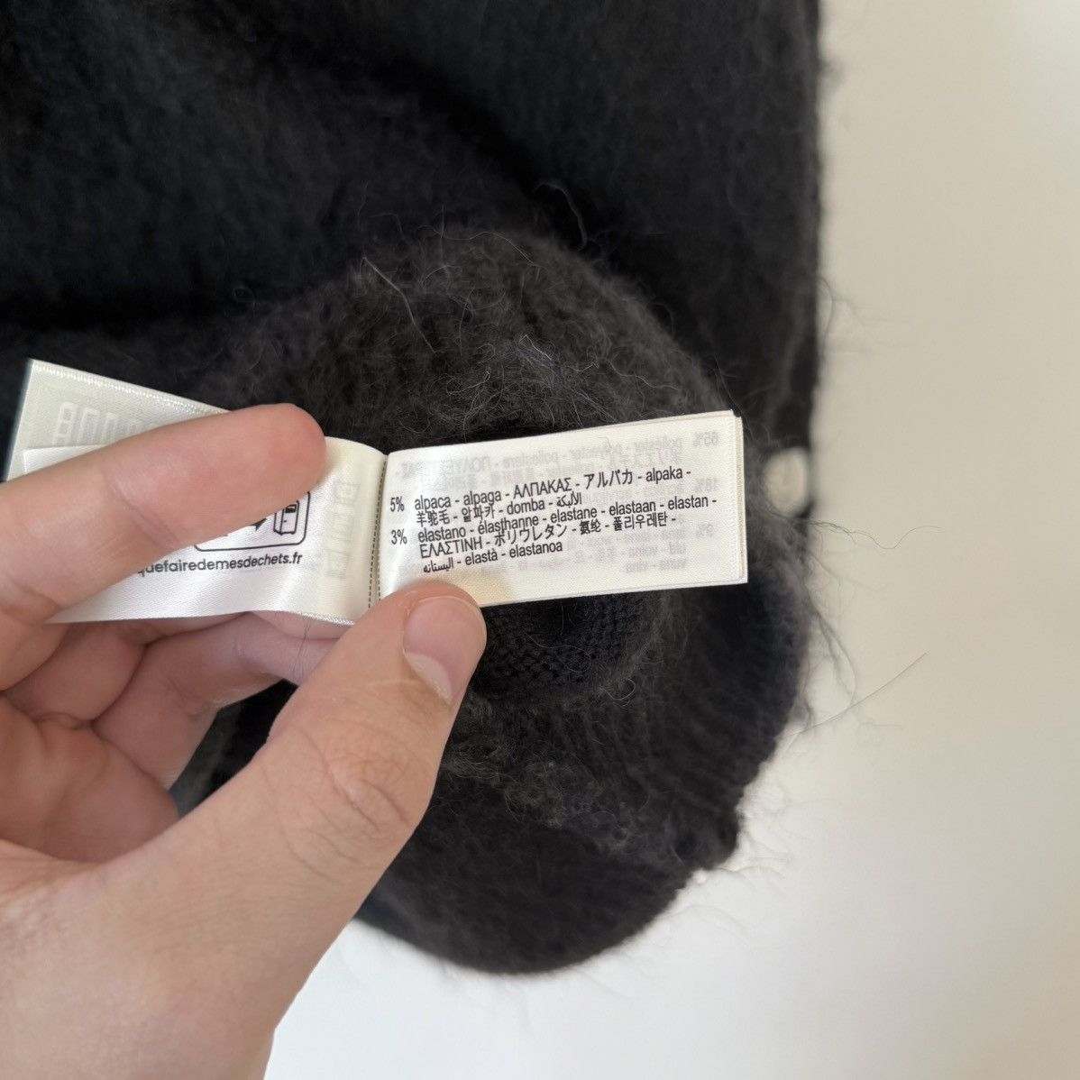 Samuel Ross Zara x Samuel Ross SR_A Shaggy Contrast Wool Blend Sweater Size US S / EU 44-46 / 1 - 7 Thumbnail
