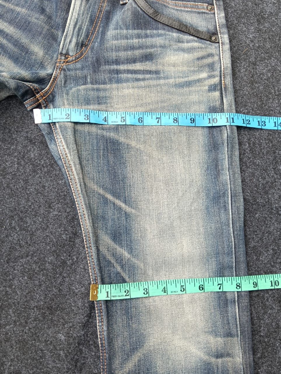 Edwin EDWIN EDGE–Crazy fade, true vintage vibes. Rare Japan denim. Size US 30 / EU 46 - 5 Thumbnail