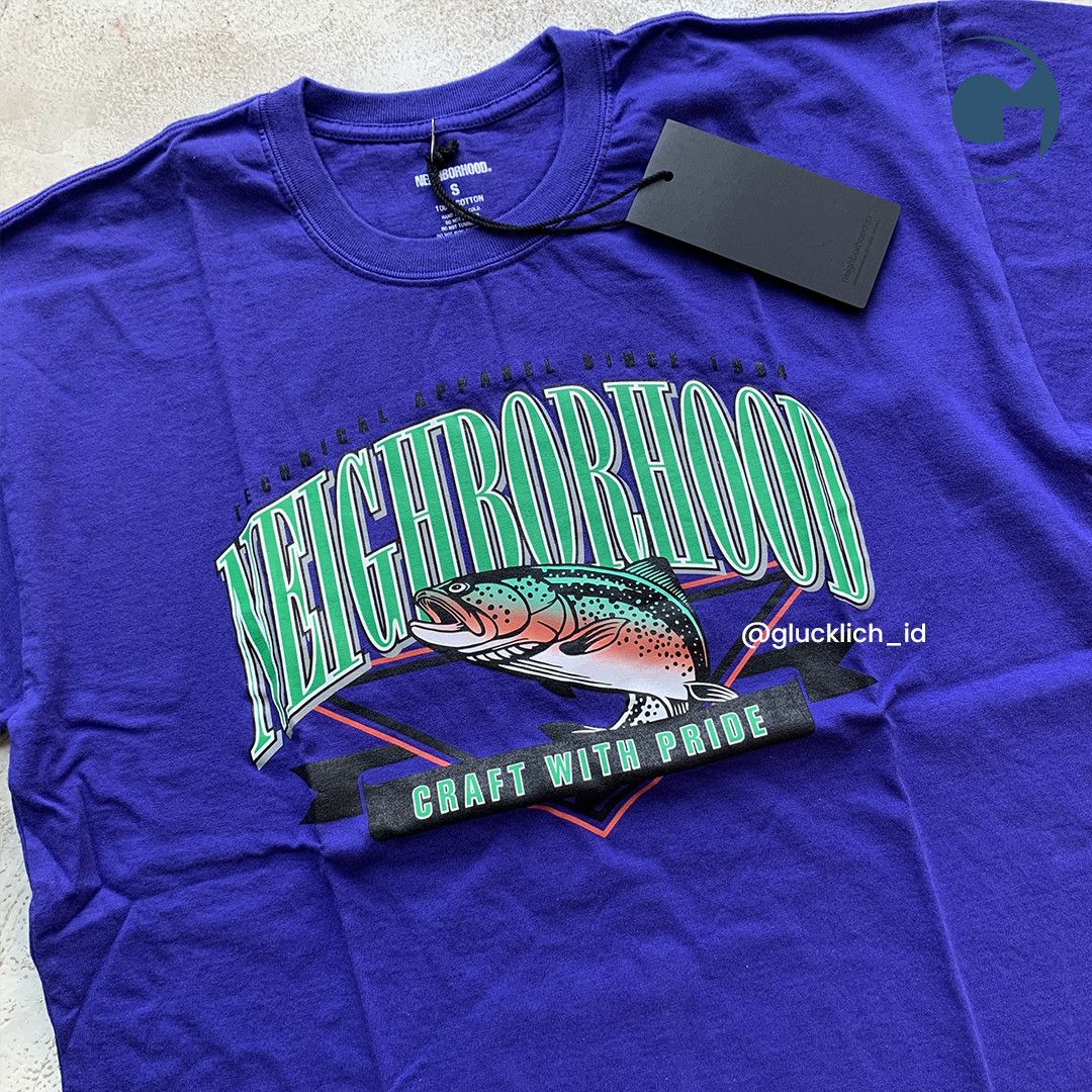 Neighborhood Neighborhood, NH . Tee SS-21 in Blue Size US S / EU 44-46 / 1 - 6 Thumbnail
