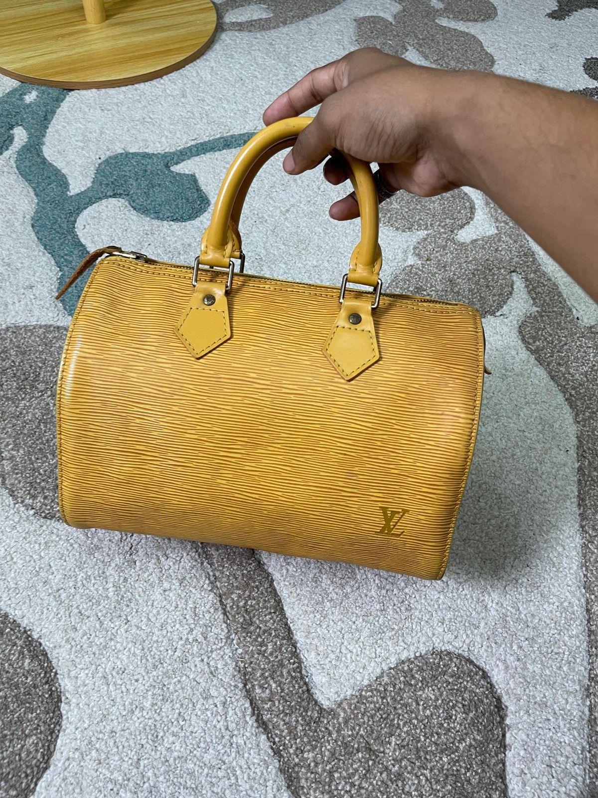 Louis Vuitton Louis vuitton speedy 25 yellow epi leather Size ONE SIZE - 1 Thumbnail