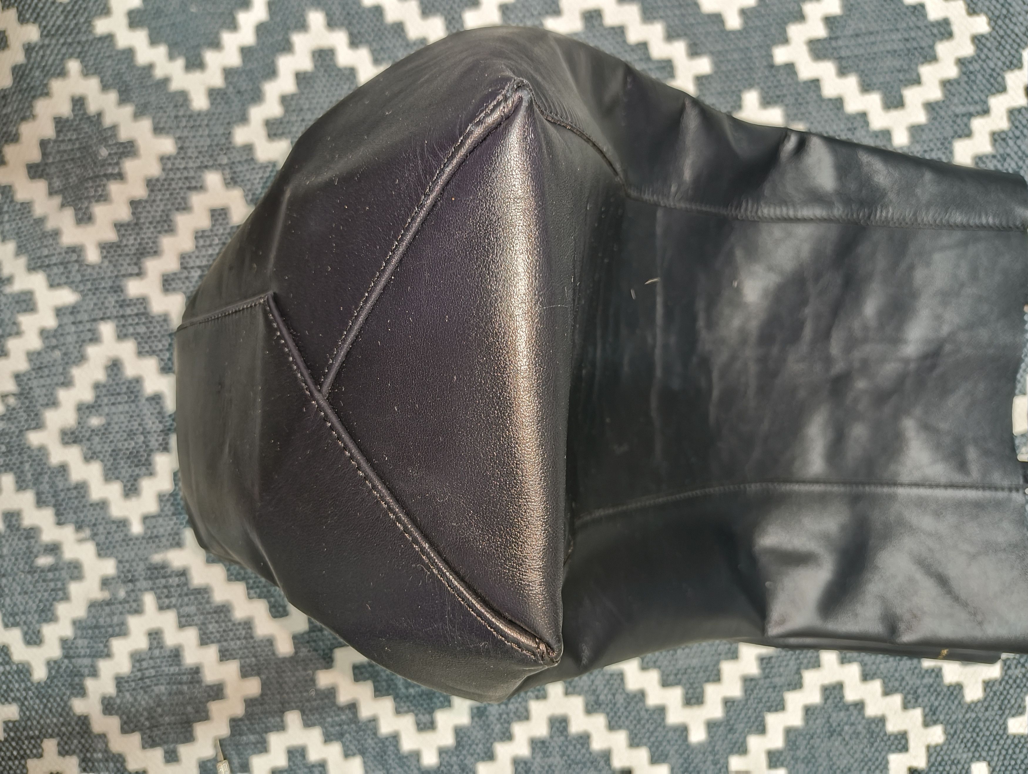 Celine Cabas medium tote navy blue Size ONE SIZE - 5 Thumbnail