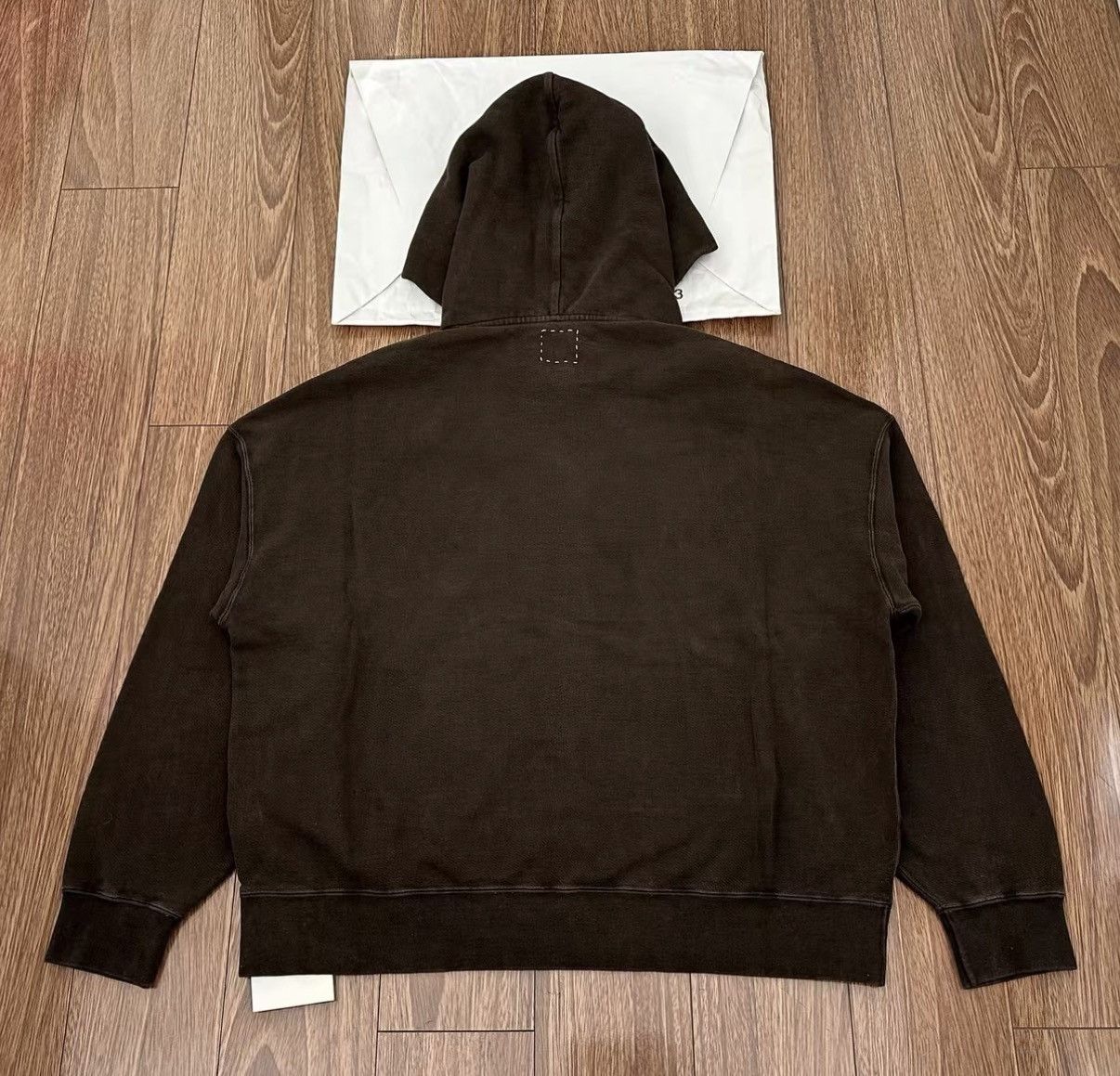 Visvim VISVIM AMPLUS SB HOODIE P.O. (N.D.) natural mud-dyed hoodie Size US L / EU 52-54 / 3 - 2 Thumbnail