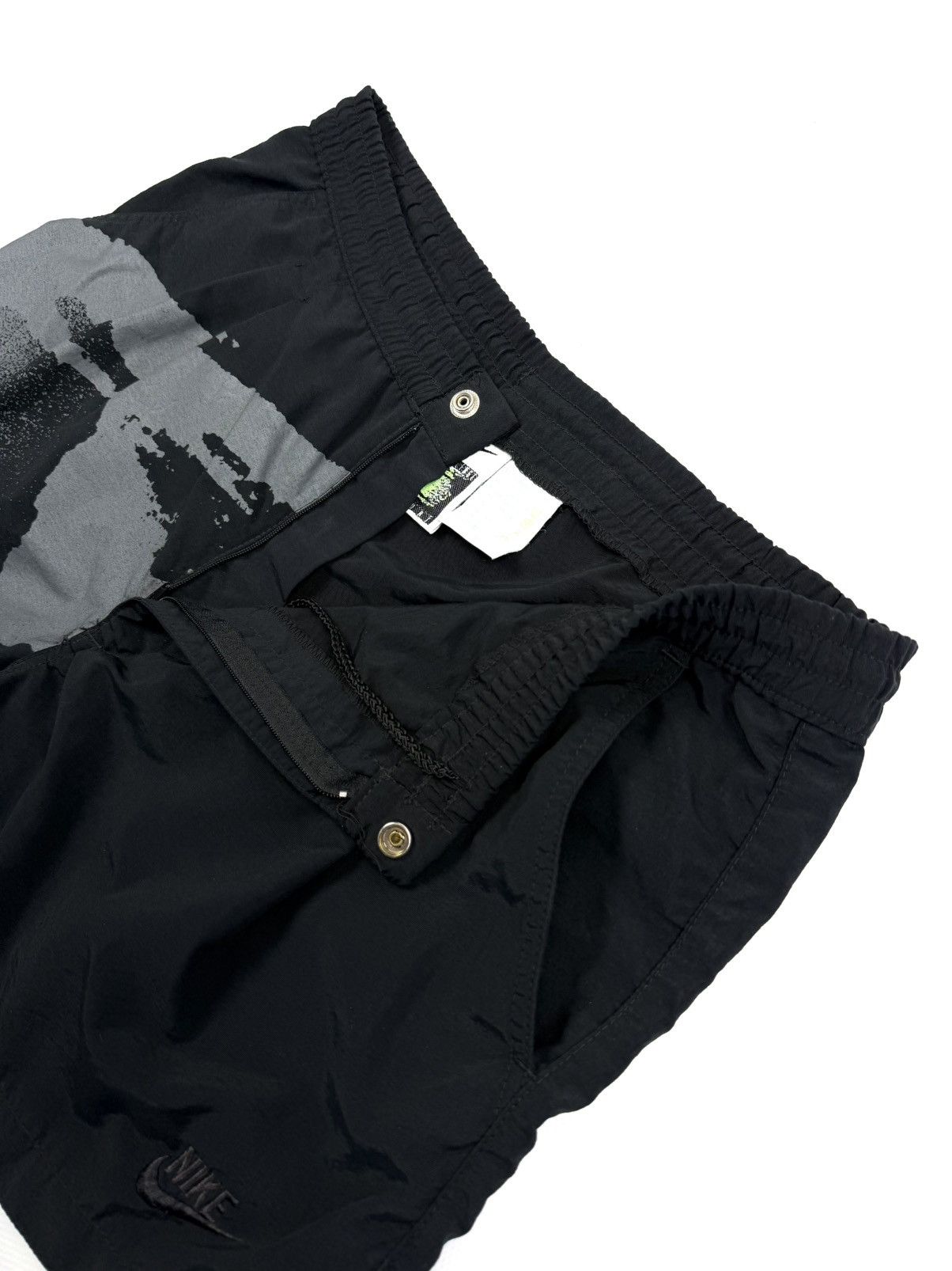 Nike 90s Nike Challange Court Andre Agassi Nylon Shorts Vintage Size US 32 / EU 48 - 7 Thumbnail