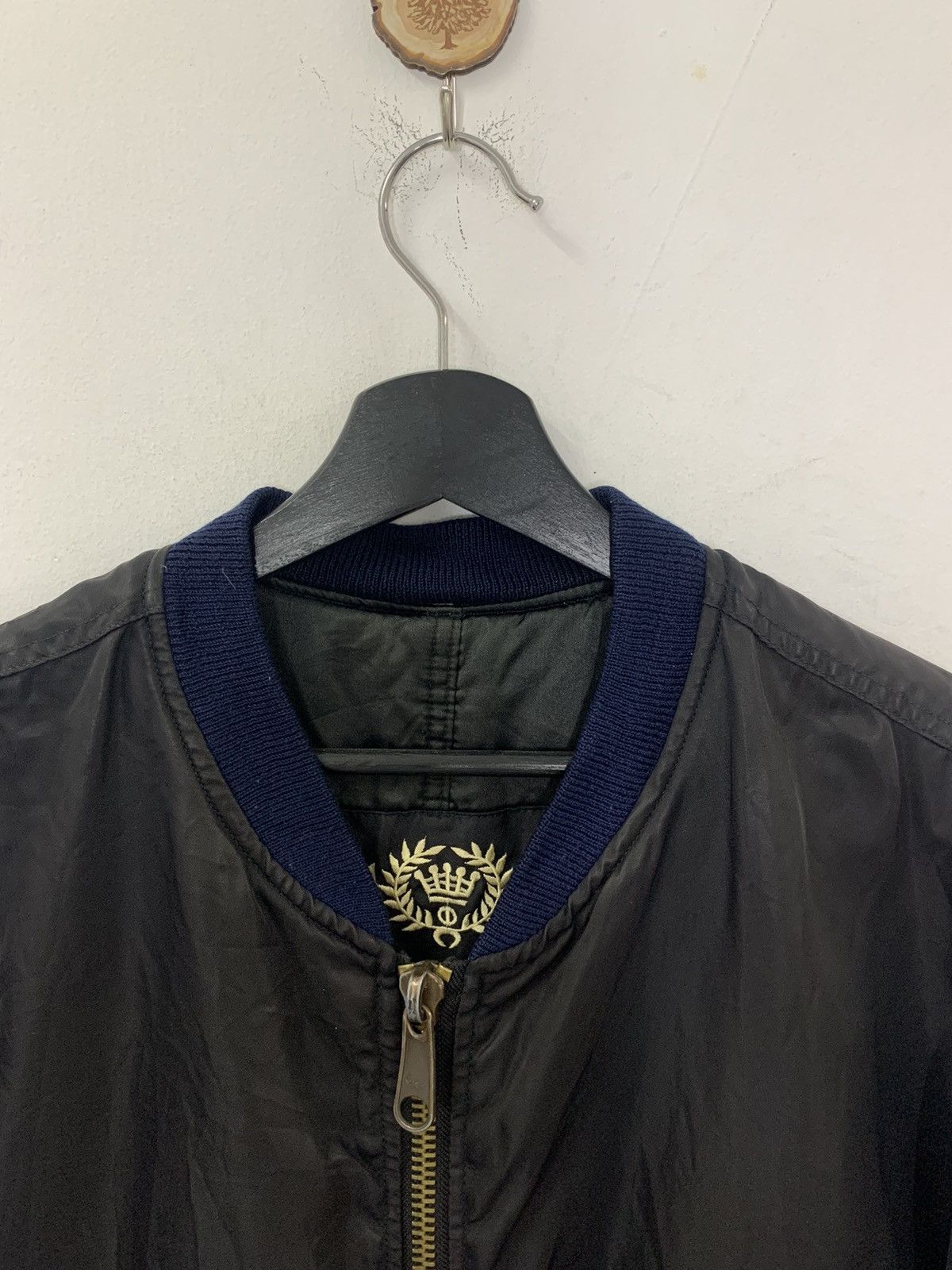 Japanese Brand Vintage Mens BATSU Japanese Brand Flight Jacket Size US XL / EU 56 / 4 - 6 Thumbnail
