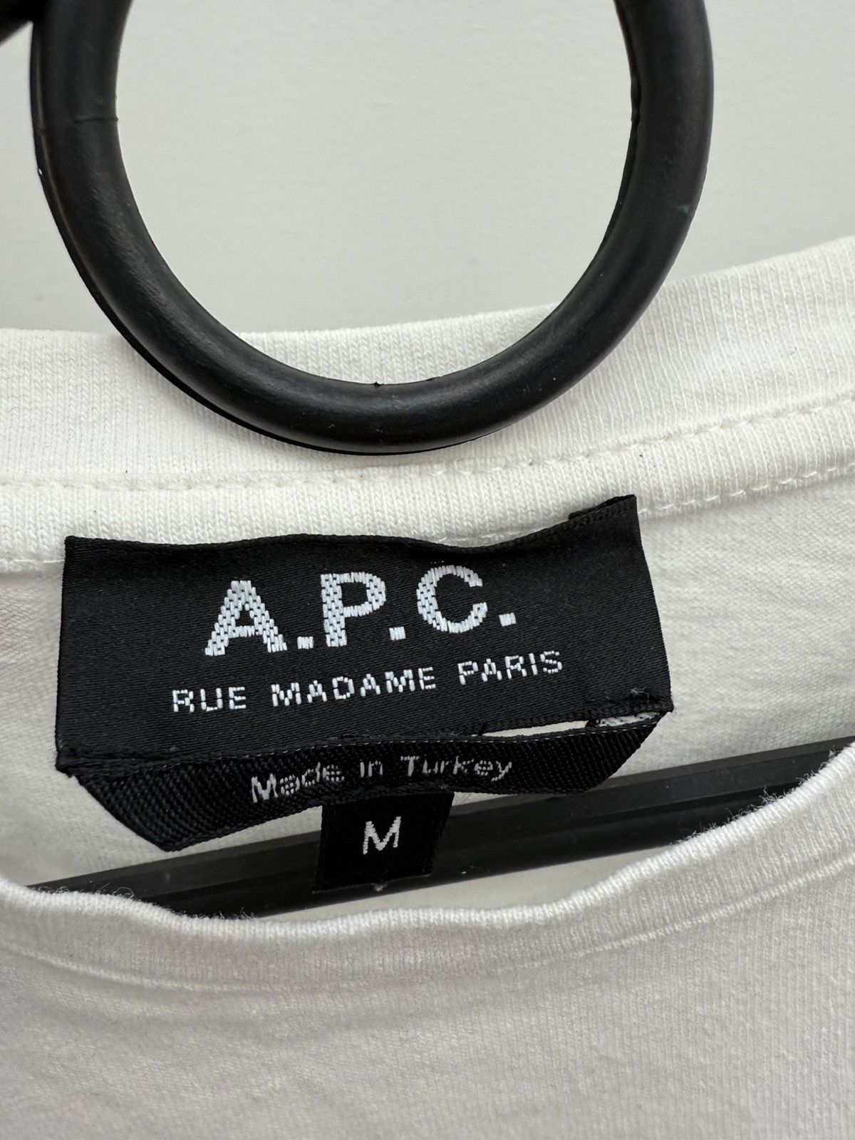 A.P.C. A.P.C. Logo Printed Cotton Tee T-shirt Size US M / EU 48-50 / 2 - 3 Thumbnail
