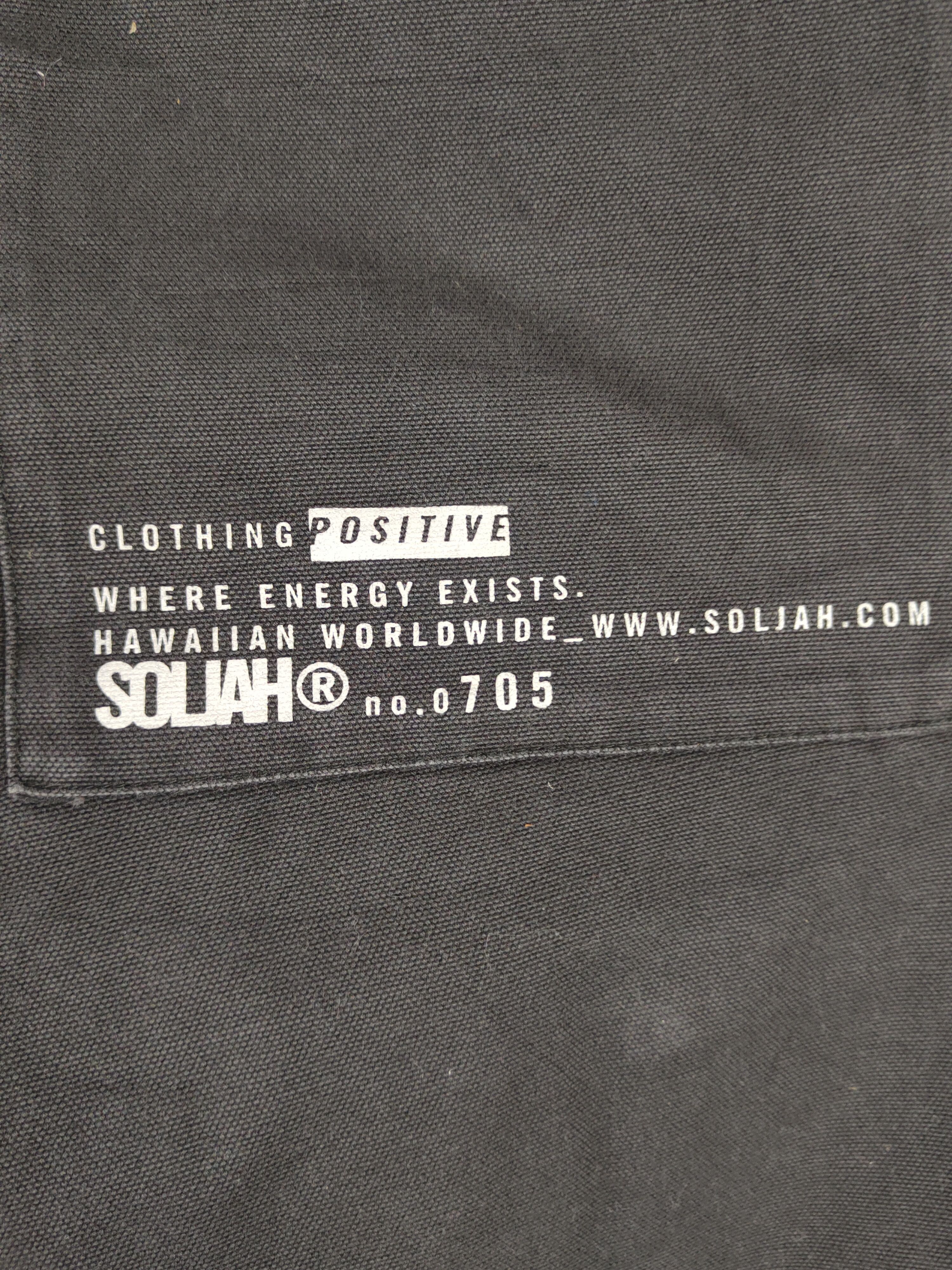 Japanese Brand DL Soljah Black Multipocket Tactical Cargo Pants #1964 Size US 32 / EU 48 - 12 Thumbnail