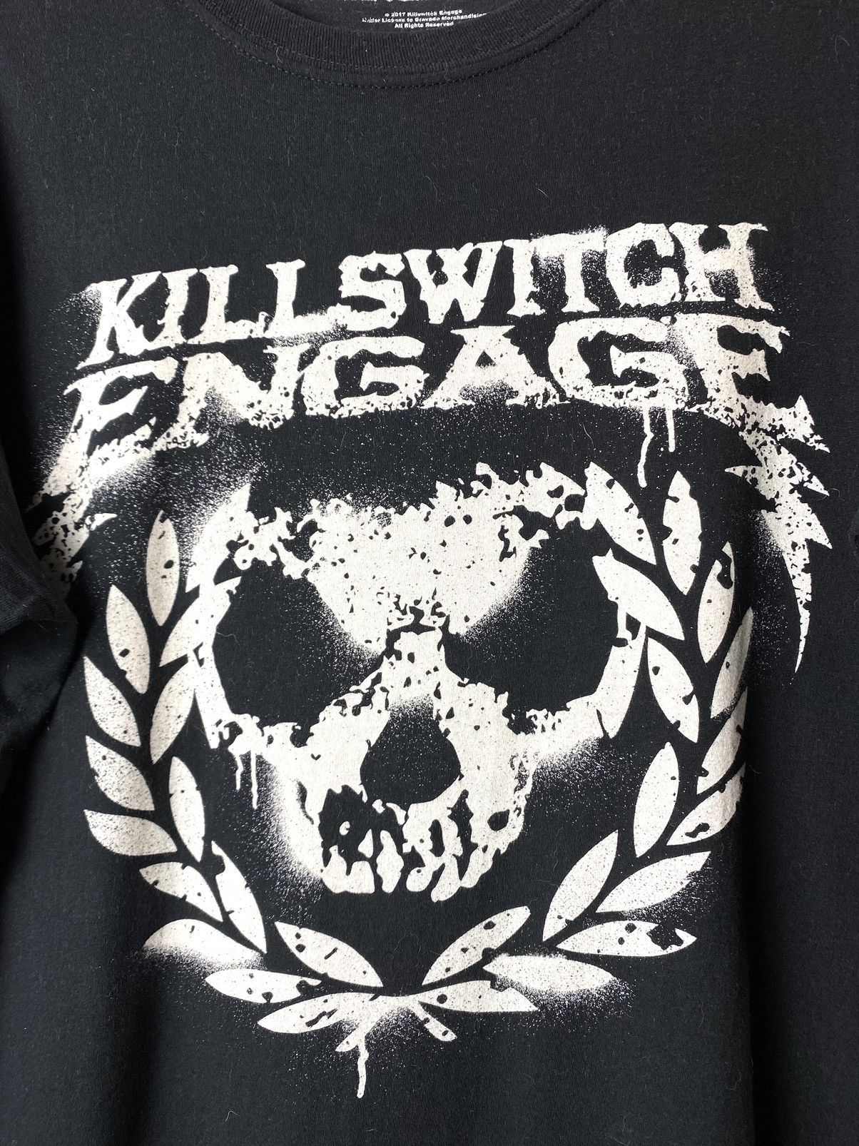 Band Tees Killswitch Engage Band T Shirt Scull Rock Skinhead Punk Size US L / EU 52-54 / 3 - 3 Thumbnail