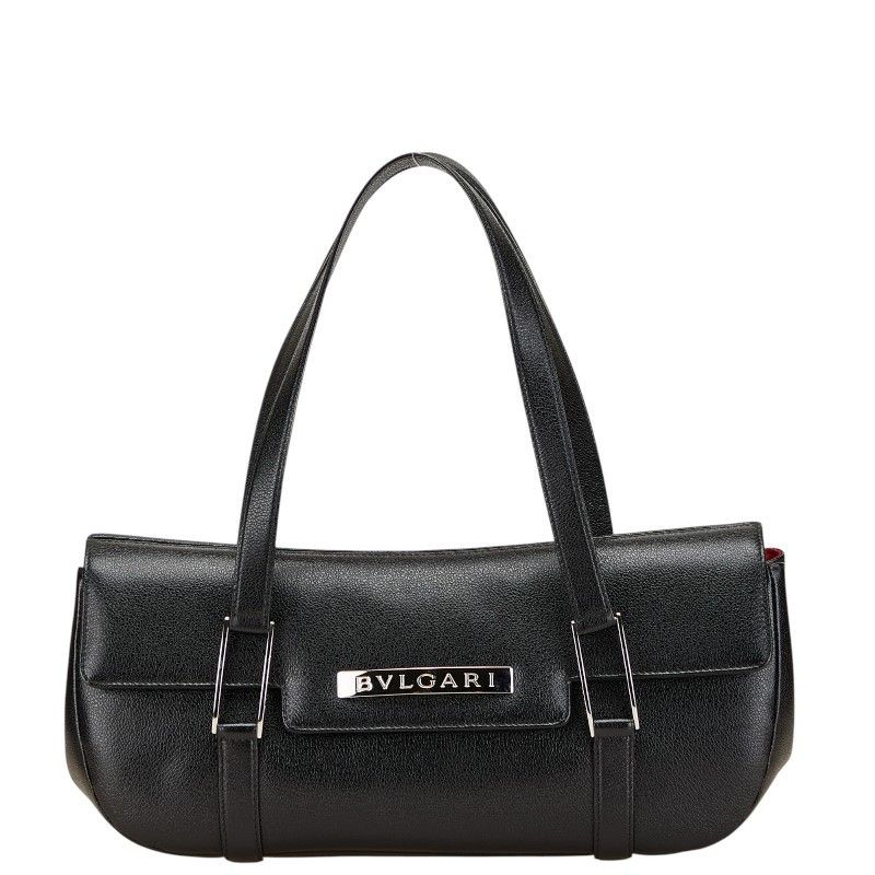 Bvlgari Bvlgari Bvlgari Logo Leather Tote Bag Leather Tote Bag Size ONE SIZE - 1 Thumbnail