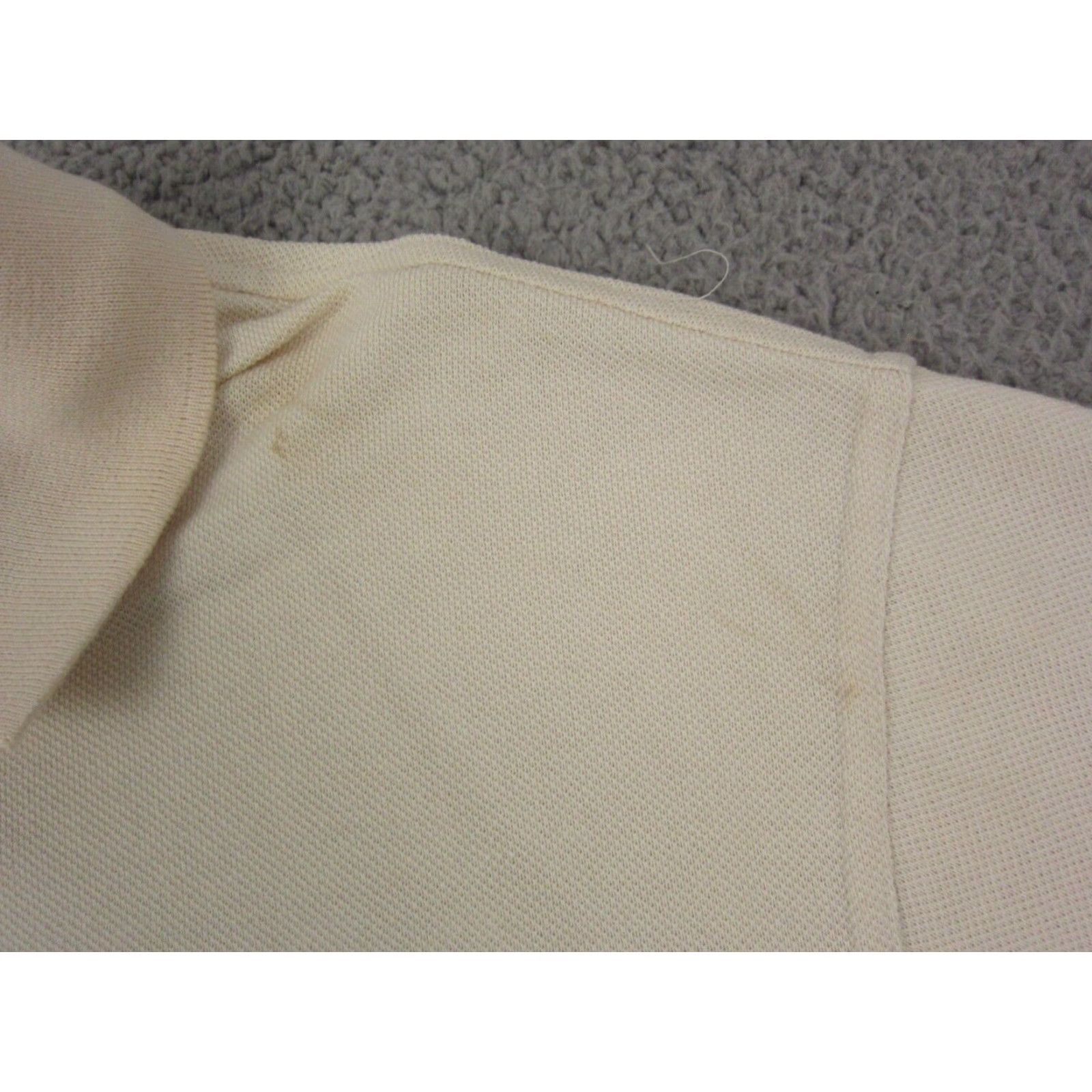 Vintage VINTAGE Grand Slam Polo Shirt Adult Large Beige 90s Golf Mens Short Sleeve Jersey Cotton Polyester Logo Size US L / EU 52-54 / 3 - 4 Thumbnail