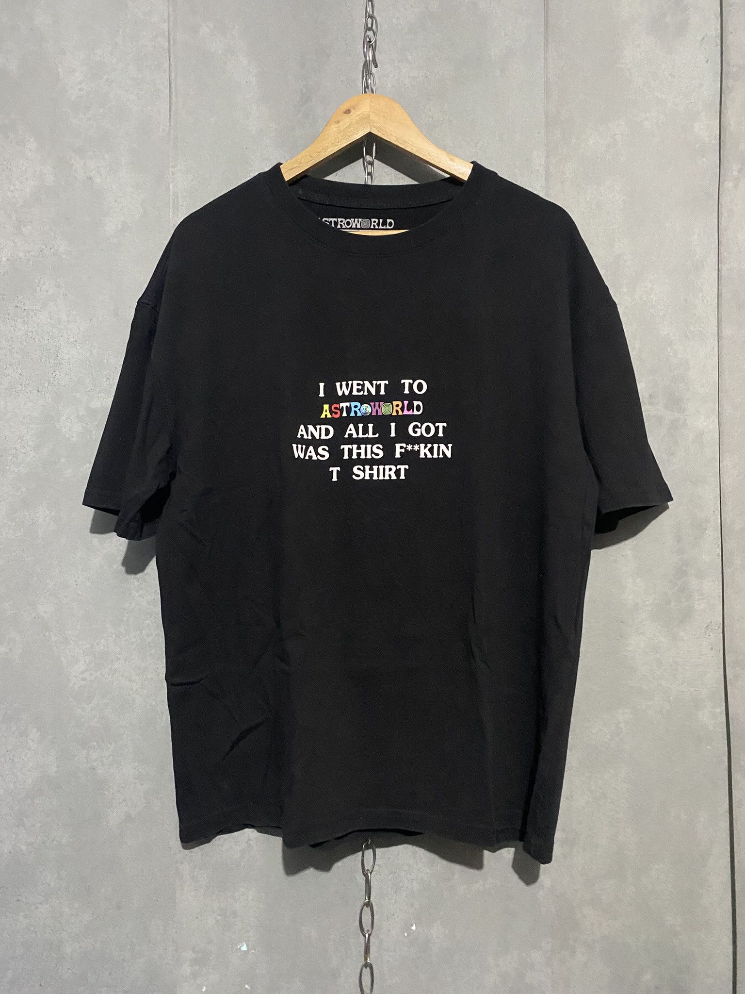 Travis Scott Travis Scott Astroworld 'All I Got Was This F**Kin' Tee XL Size US XL / EU 56 / 4 - 1 Thumbnail