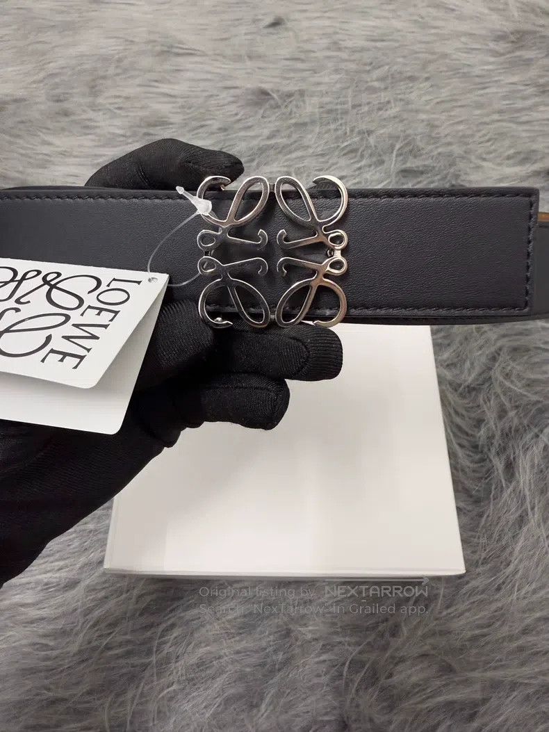 Other Loewe size 105 Double-Sided Smooth Buckle Cowhide Belt Size ONE SIZE - 1 Thumbnail