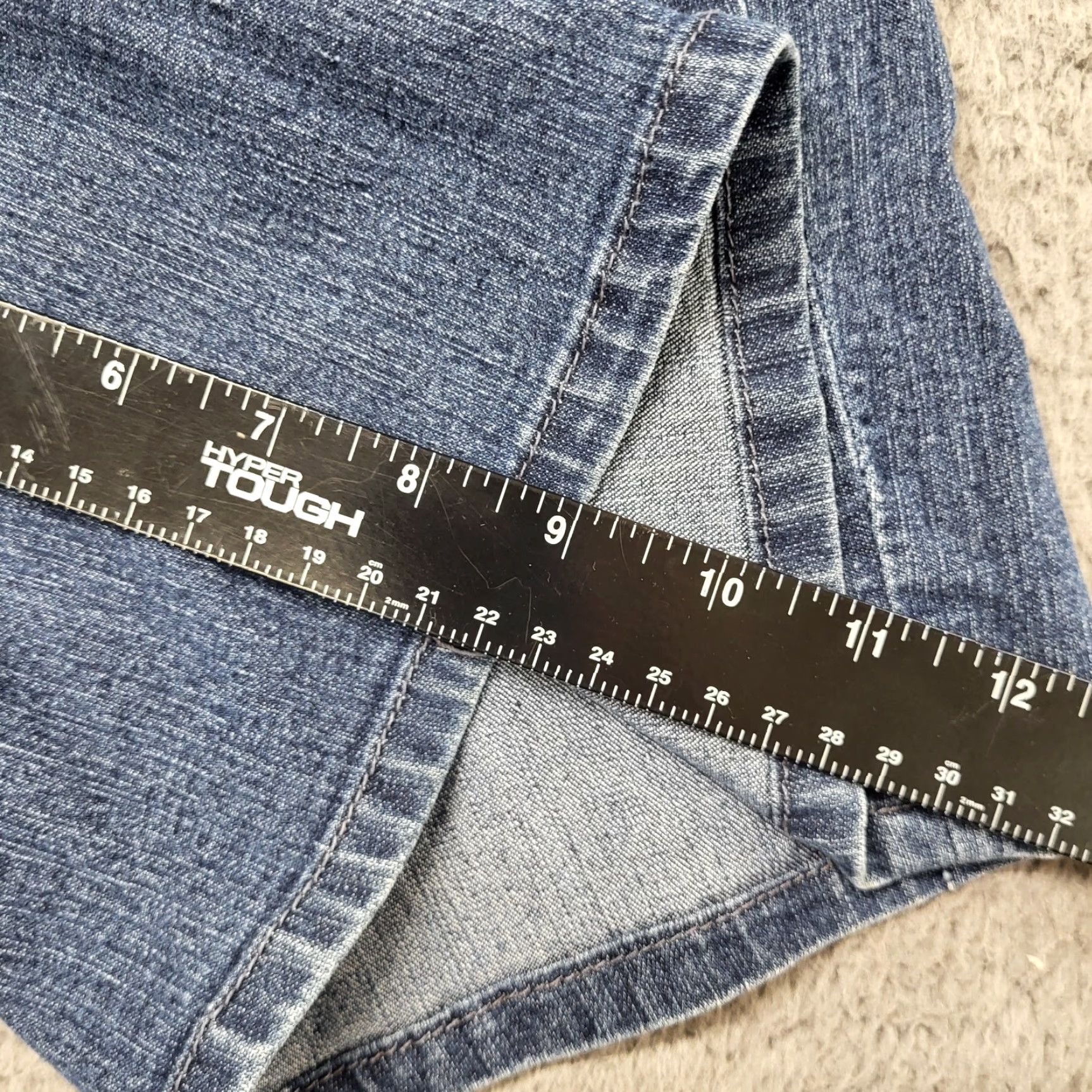 Vintage Hannah Jeans Shorts Women's Size 14 Bermuda Denim City Beach Work Hiking Sun Size 36" / US 14 / IT 50 - 6 Thumbnail