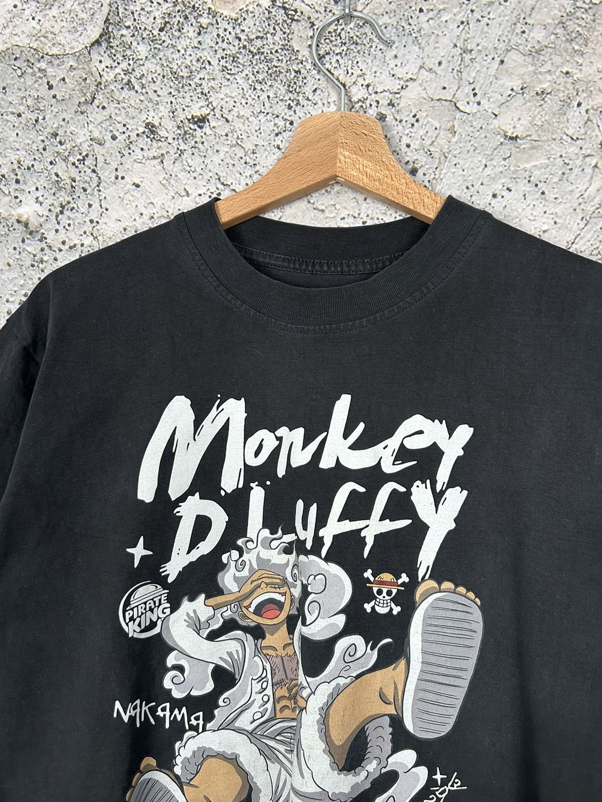 Anime Vintage Anime Manga One Piece Graphic Tee Movie Japanese Size US M / EU 48-50 / 2 - 3 Thumbnail