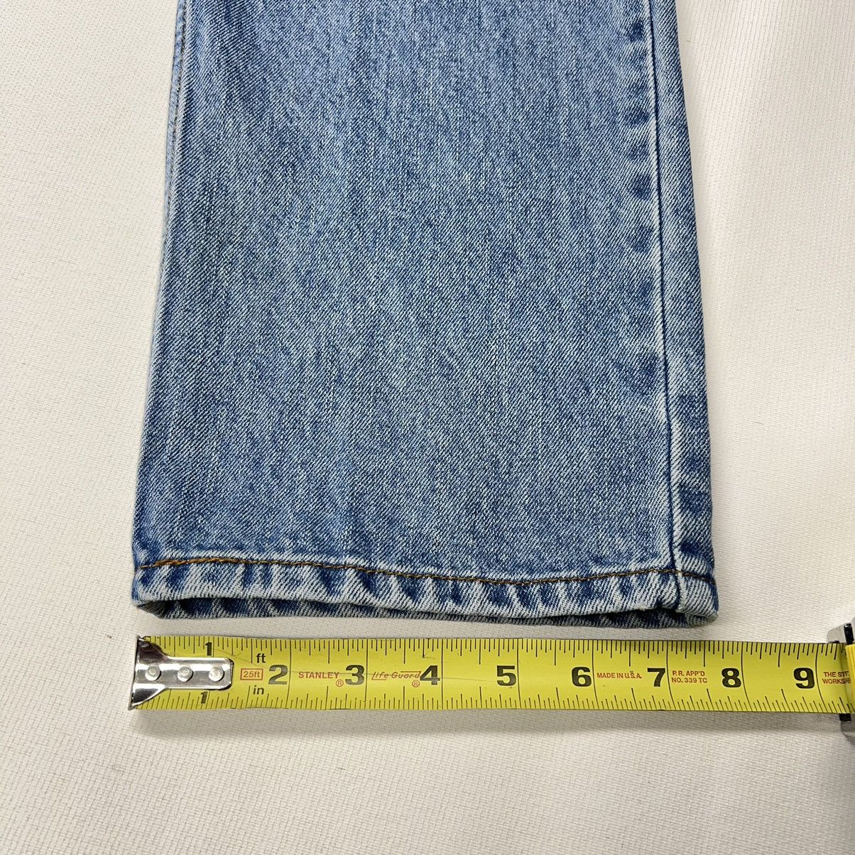 Levi's Levis 505 Jeans Regular Fit Straight Blue Pants Denim Y2K Size US 33 - 19 Thumbnail