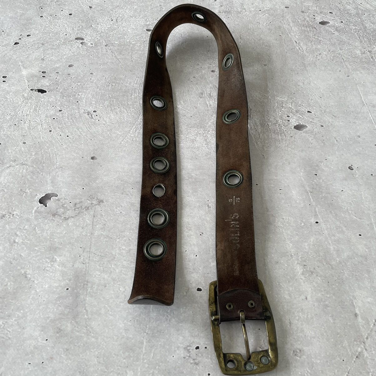 Japanese Brand × Vintage Vintage Avantgarde leather belt style y2k balenciaga Size ONE SIZE - 6 Thumbnail