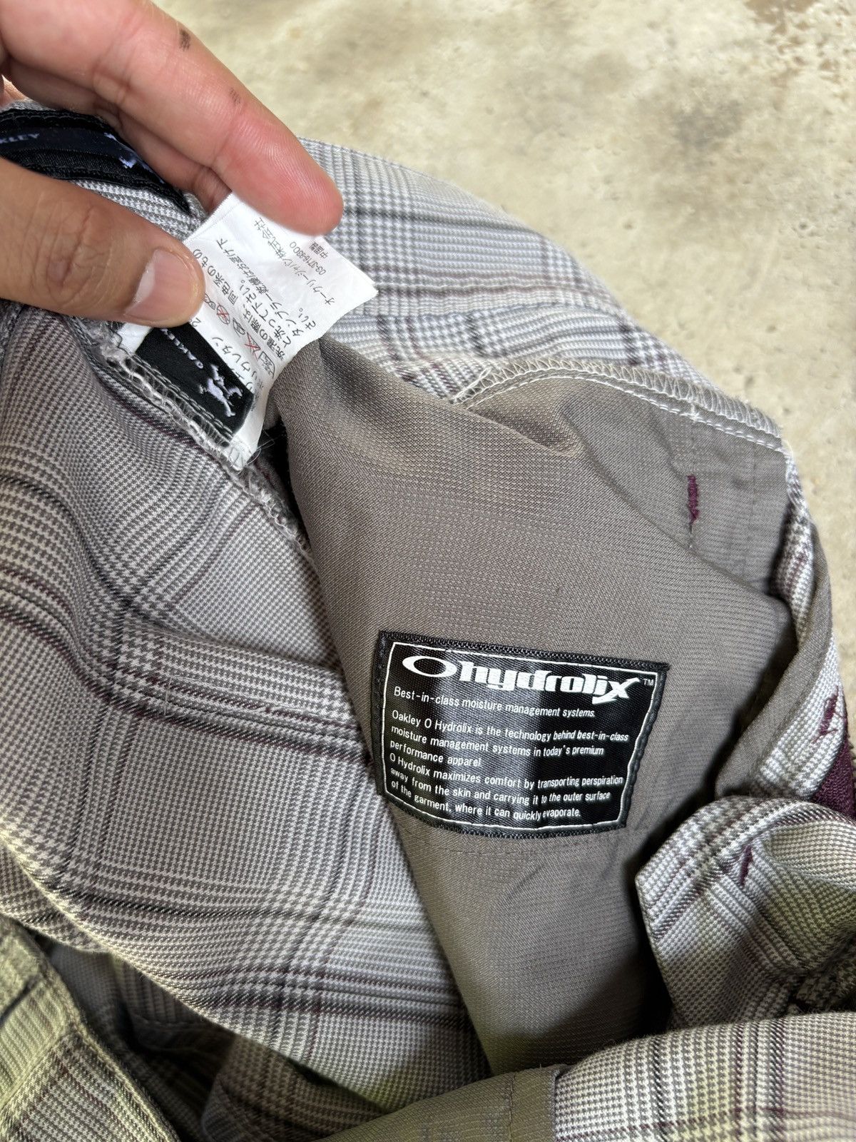 Oakley Oakley Vintage Y2K Cargo Golf Pant Plaid Checked waist 32 Size US 32 / EU 48 - 8 Thumbnail