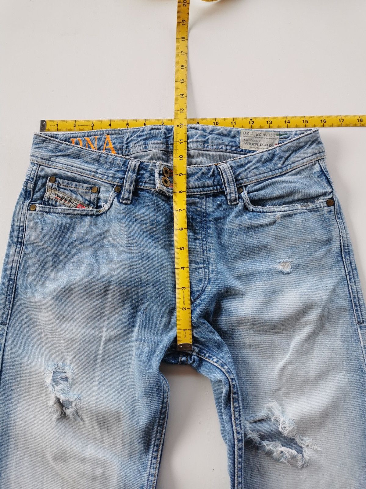 Diesel Ripped Diesel Dirtynewage Viker R Box Regular Straight Size US 30 / EU 46 - 8 Thumbnail