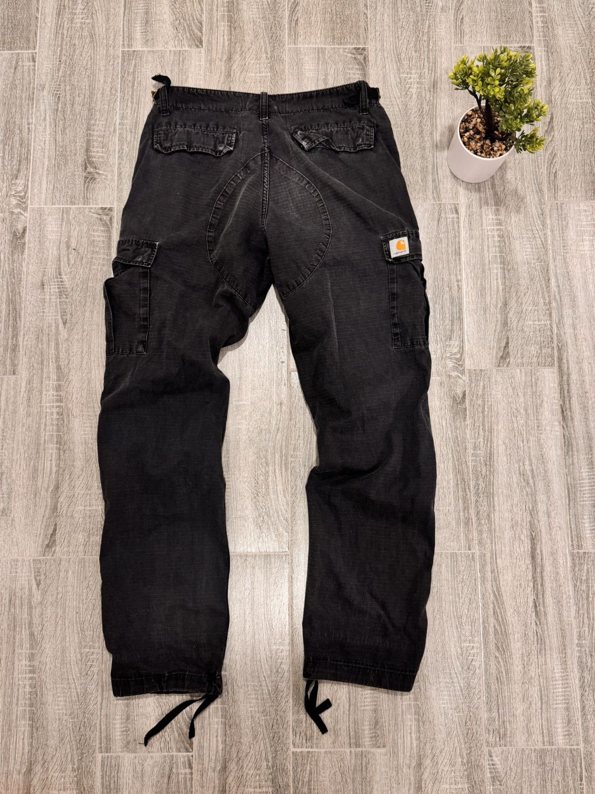 Carhartt Vintage Cargo Pants Double Knee Baggy Y2K Opium SK8 BONTAGE Size US 32 / EU 48 - 12 Thumbnail