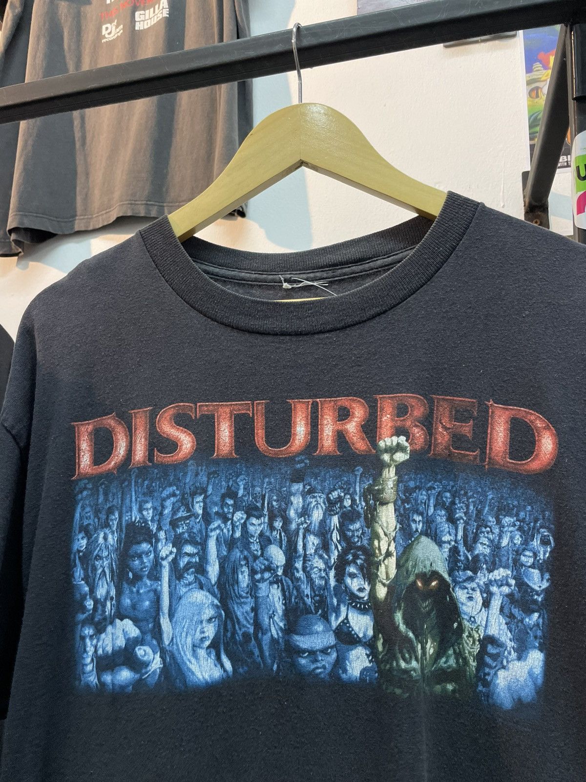 Band Tees Disturbed 00's Size US L / EU 52-54 / 3 - 1 Thumbnail
