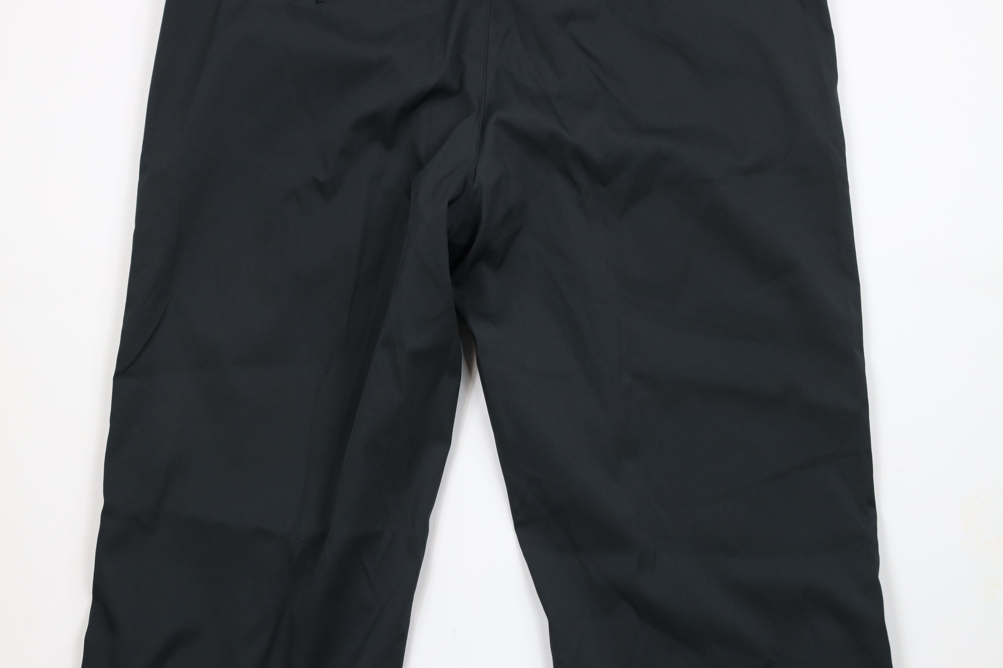 Nike × Vintage Nike Golf Mini Swoosh Flat Front Tech Chino Pants Black Size US 34 / EU 50 - 10 Thumbnail