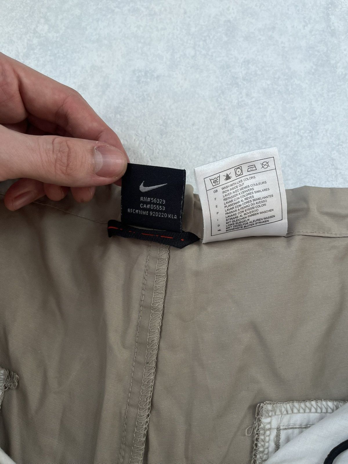 Nike × Vintage 90s Nike Swoosh Vintage Y2K Parachute Baggy Retro Sweatpants Size US 34 / EU 50 - 4 Thumbnail
