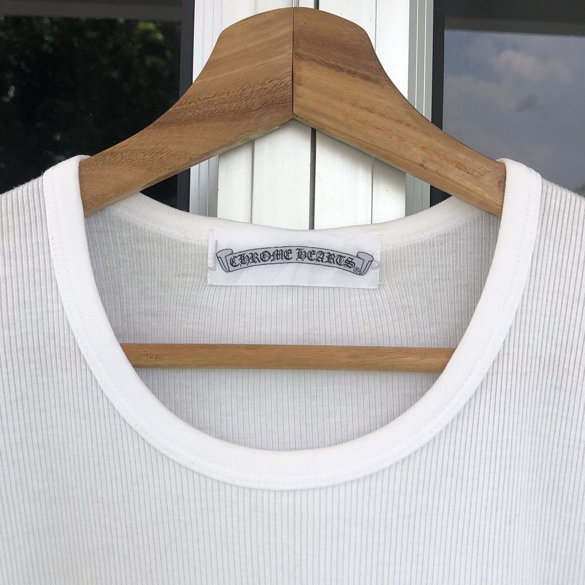 Chrome Hearts Chrome Hearts Discontinued Gunze White Short Sleeve Size US S / EU 44-46 / 1 - 5 Thumbnail