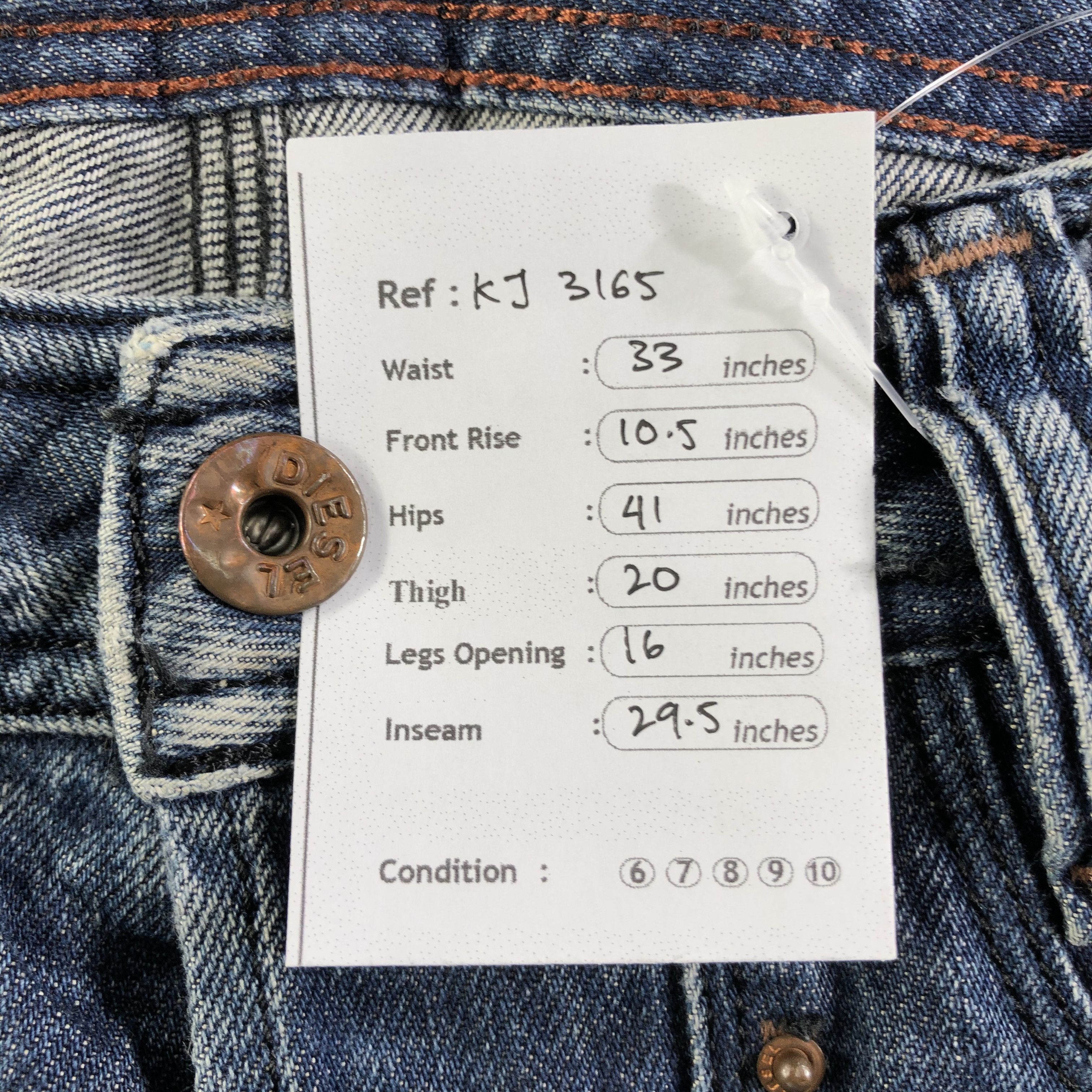 Diesel Diesel Timmen Jeans Ripped Denim KJ3165 Size US 30 / EU 46 - 13 Thumbnail