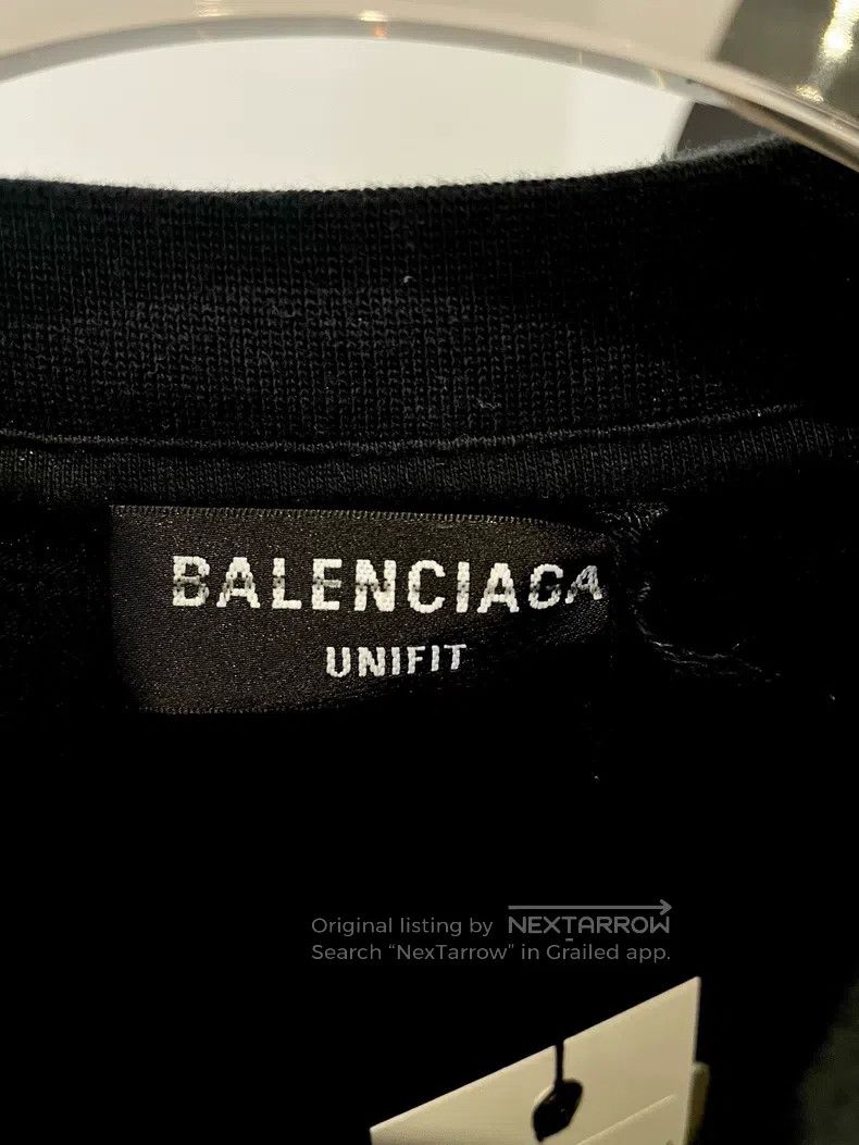 Balenciaga Balenciaga Rock Band Series Lightning Letter Pattern Round Size US S / EU 44-46 / 1 - 4 Thumbnail