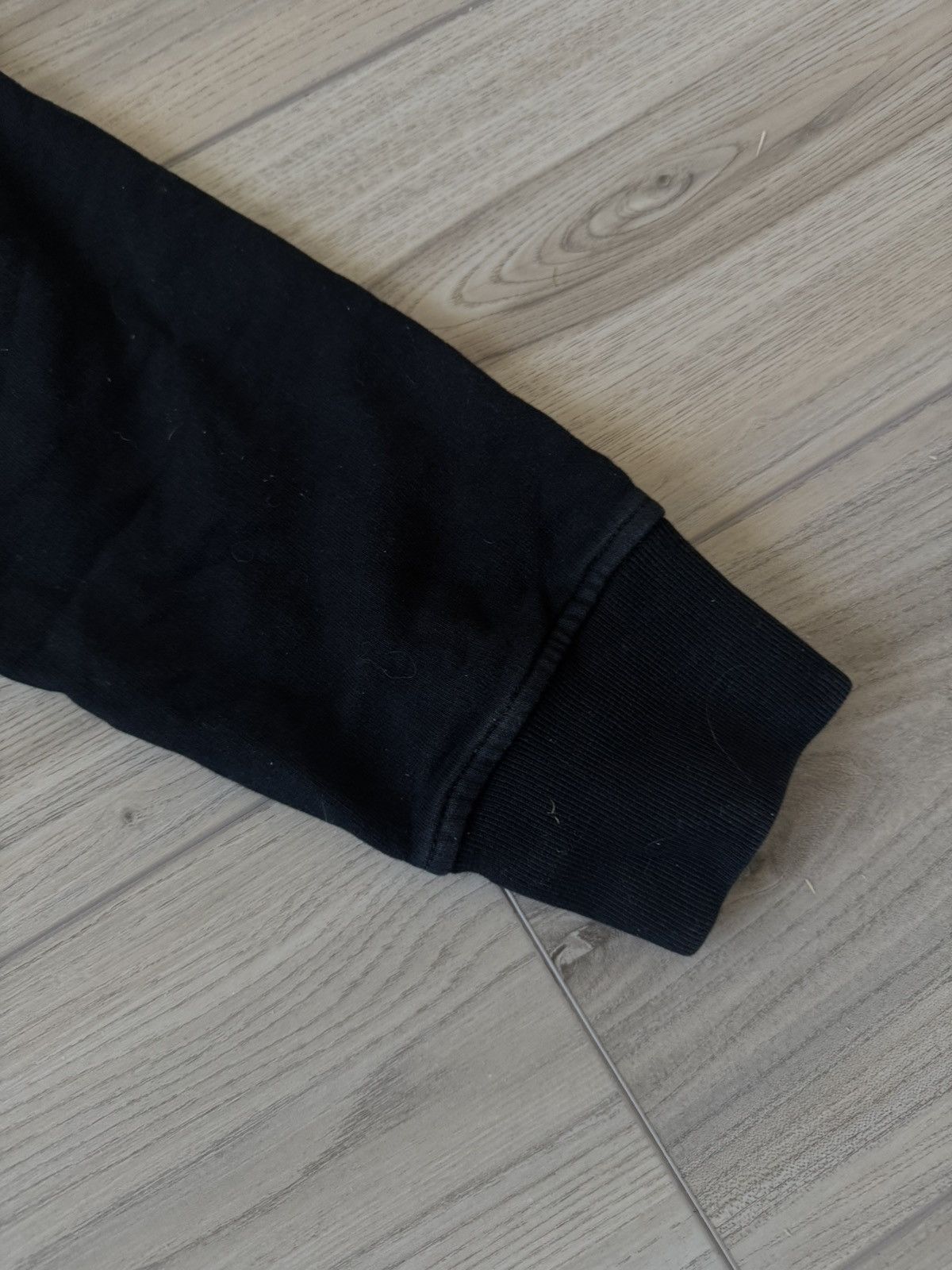Designer Stone Island Black Hoodie Patch Designer Sweatshirt Rare Size US M / EU 48-50 / 2 - 9 Thumbnail