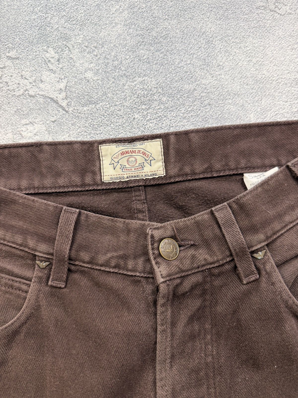Armani Armani Jeans Denim Emporio Armani Pants Size US 31 - 5 Thumbnail