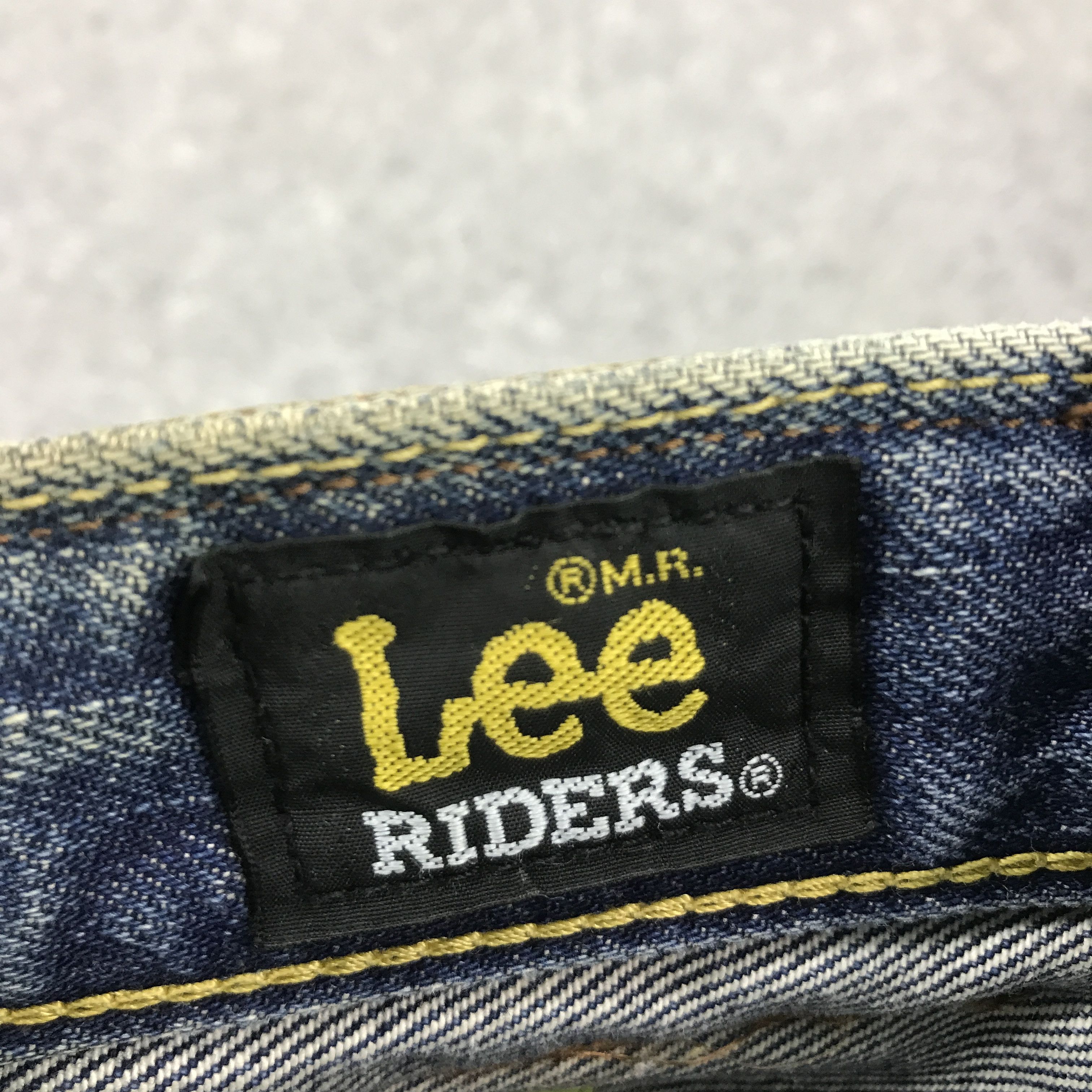 Lee DENIM LEE RIDERS DISTRESSED DENIM PANTS Size US 34 / EU 50 - 10 Thumbnail