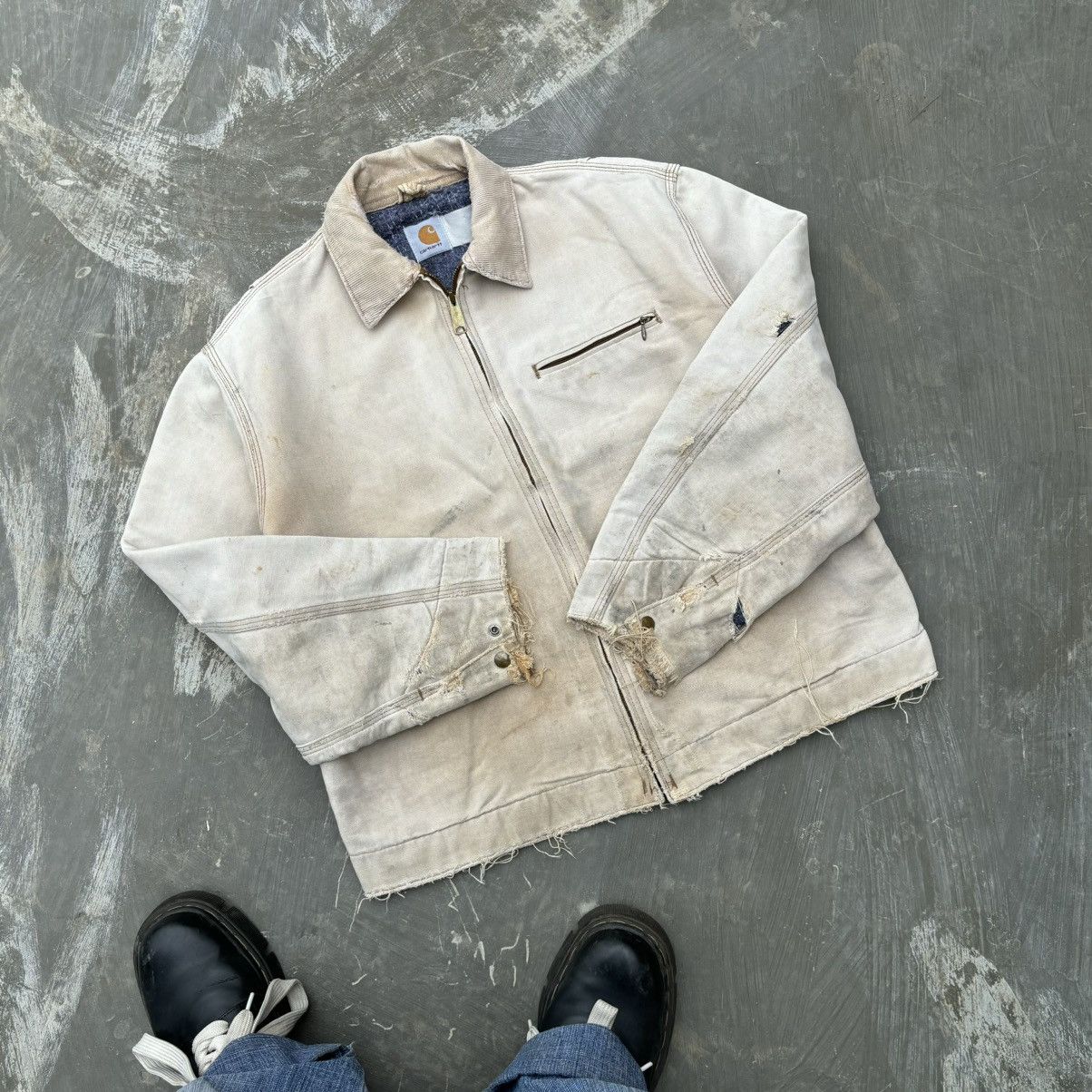 Carhartt Crazy Faded 90s Carhartt Detroit Jacket Size US M / EU 48-50 / 2 - 4 Thumbnail